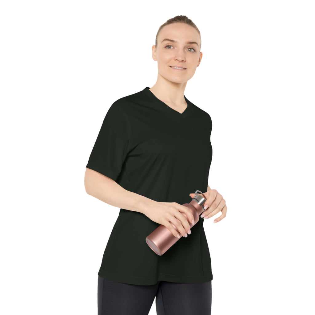 Women's Performance V-Neck T-Shirt - Be Still & Know