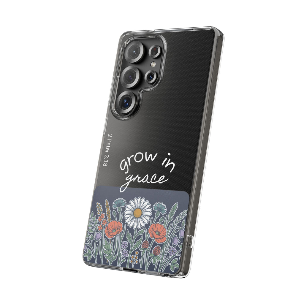 Clear Impact-Resistant Case - Grow in Grace
