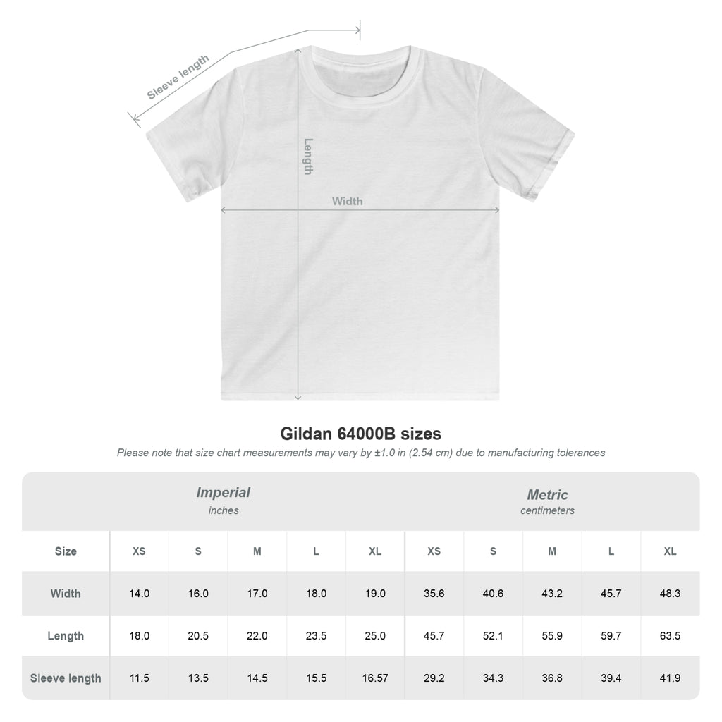 Kids Softstyle Tee - I am a child of God