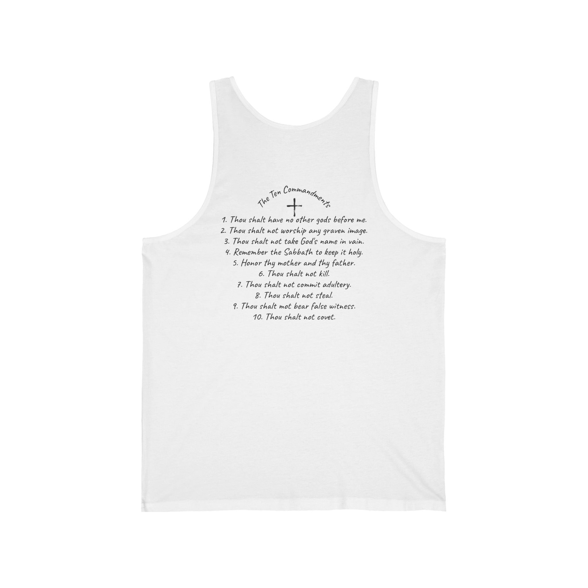 Jersey Tank - Ten Commandments