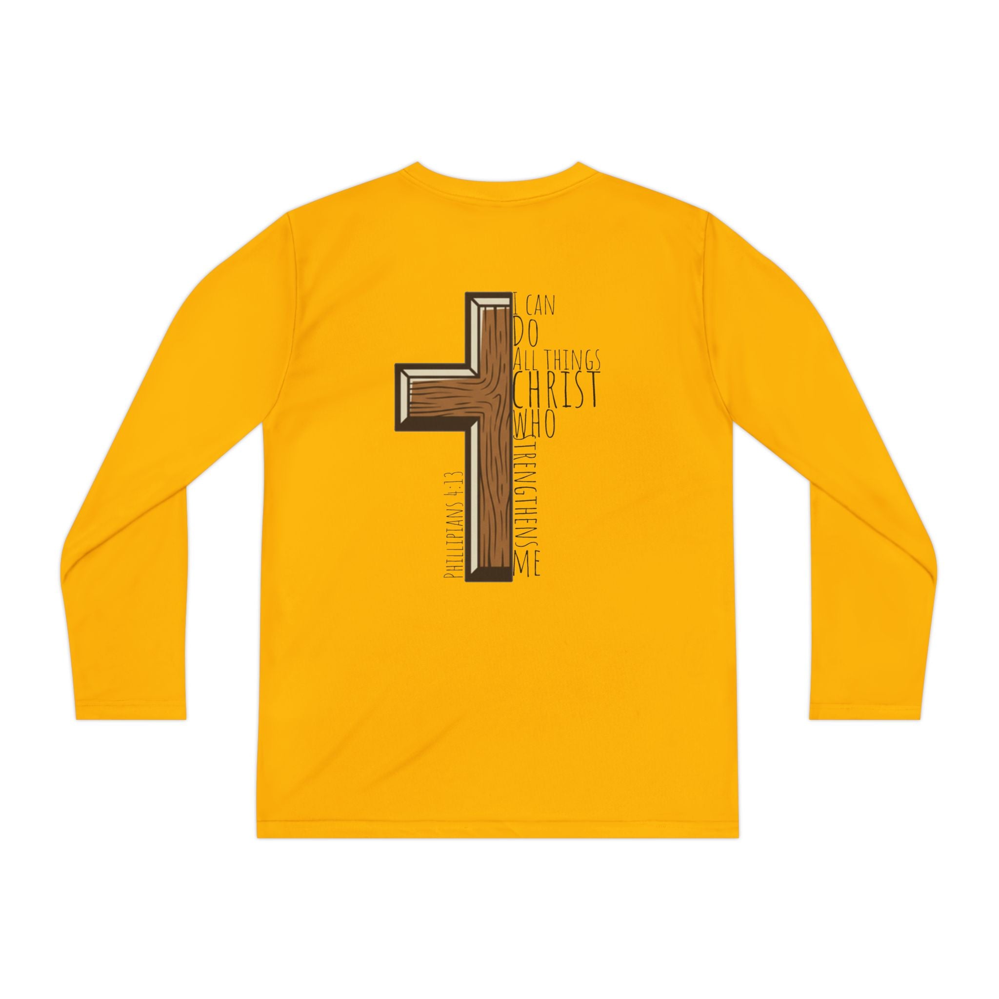 Youth Long Sleeve Competitor Tee - I Can Do All Things