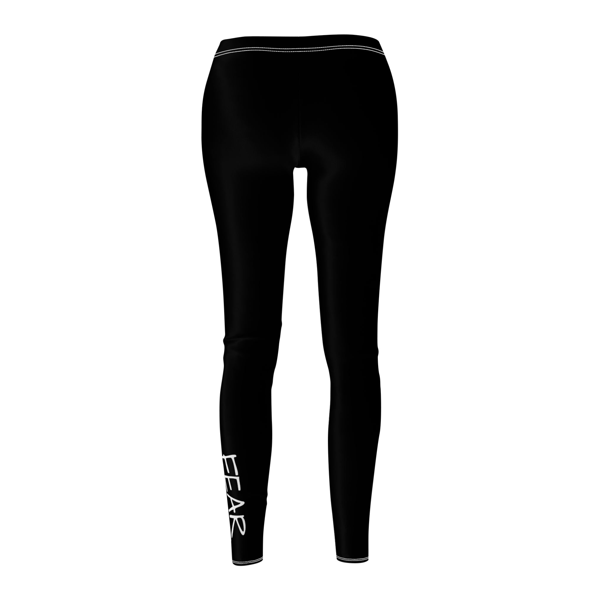 Women's Cut & Sew Casual Leggings - Faith Over Fear