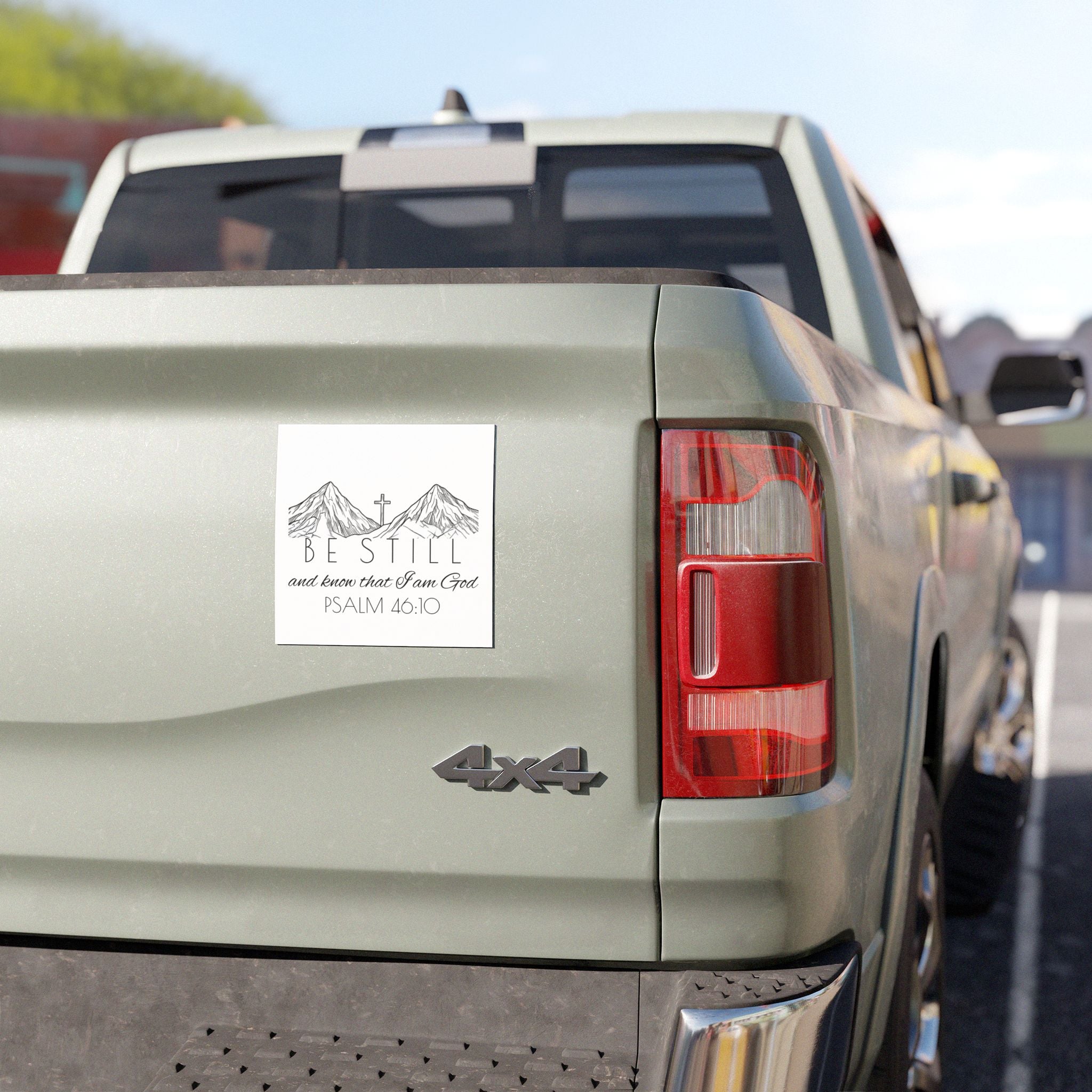 Car Magnet - Be Still & Know