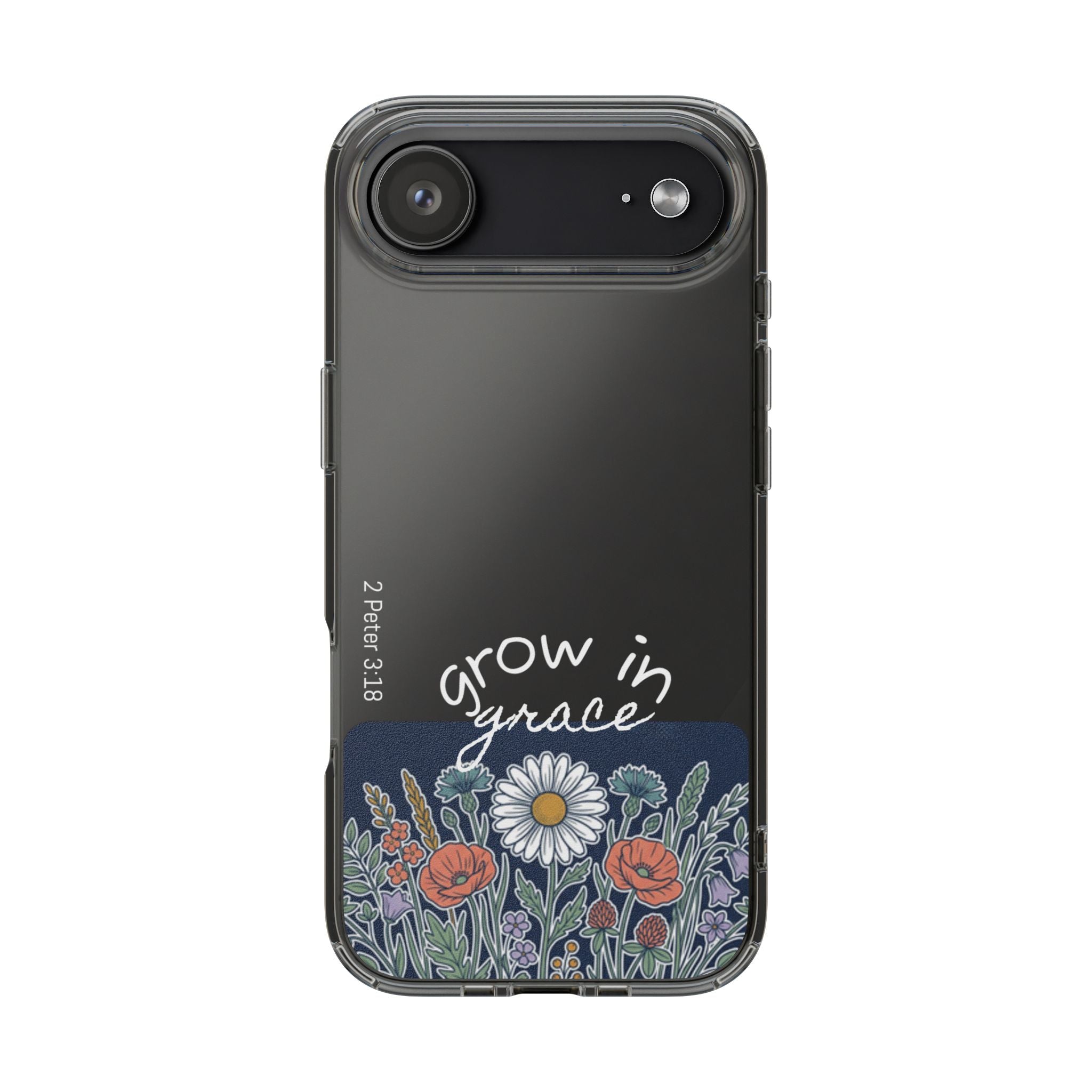 Clear Impact-Resistant Case - Grow in Grace