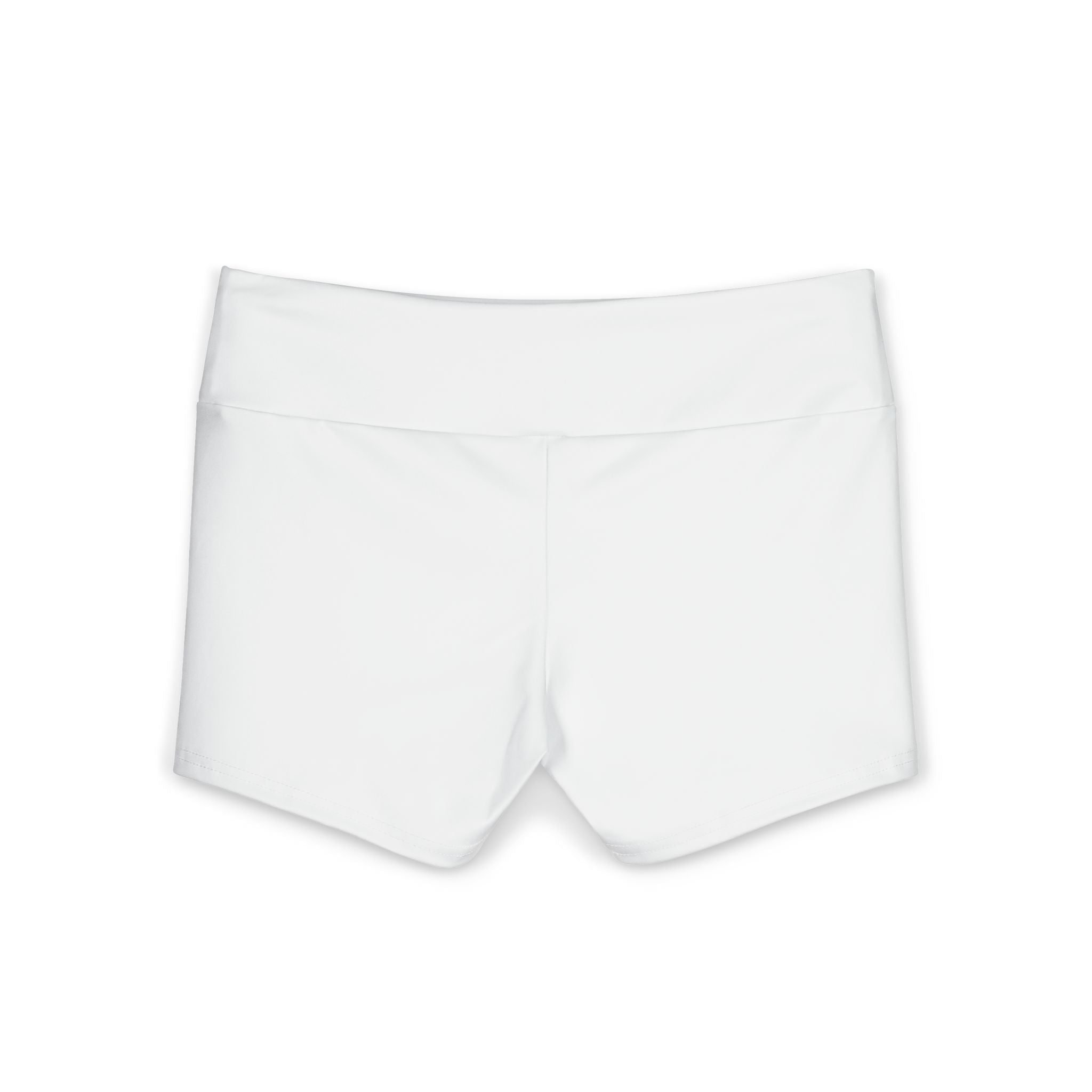 Women's Polyester Yoga Shorts - Faith Over Fear