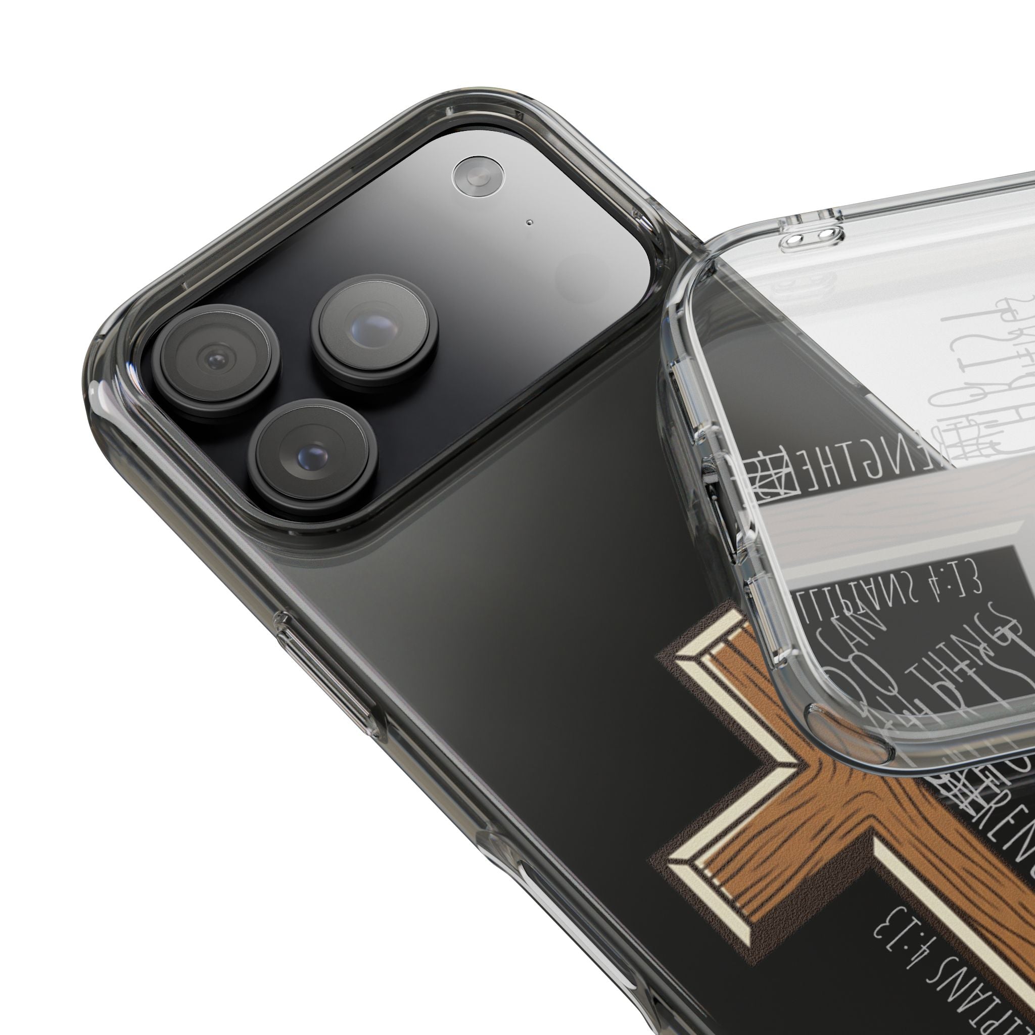 Clear Impact-Resistant Case - I Can Do All Things