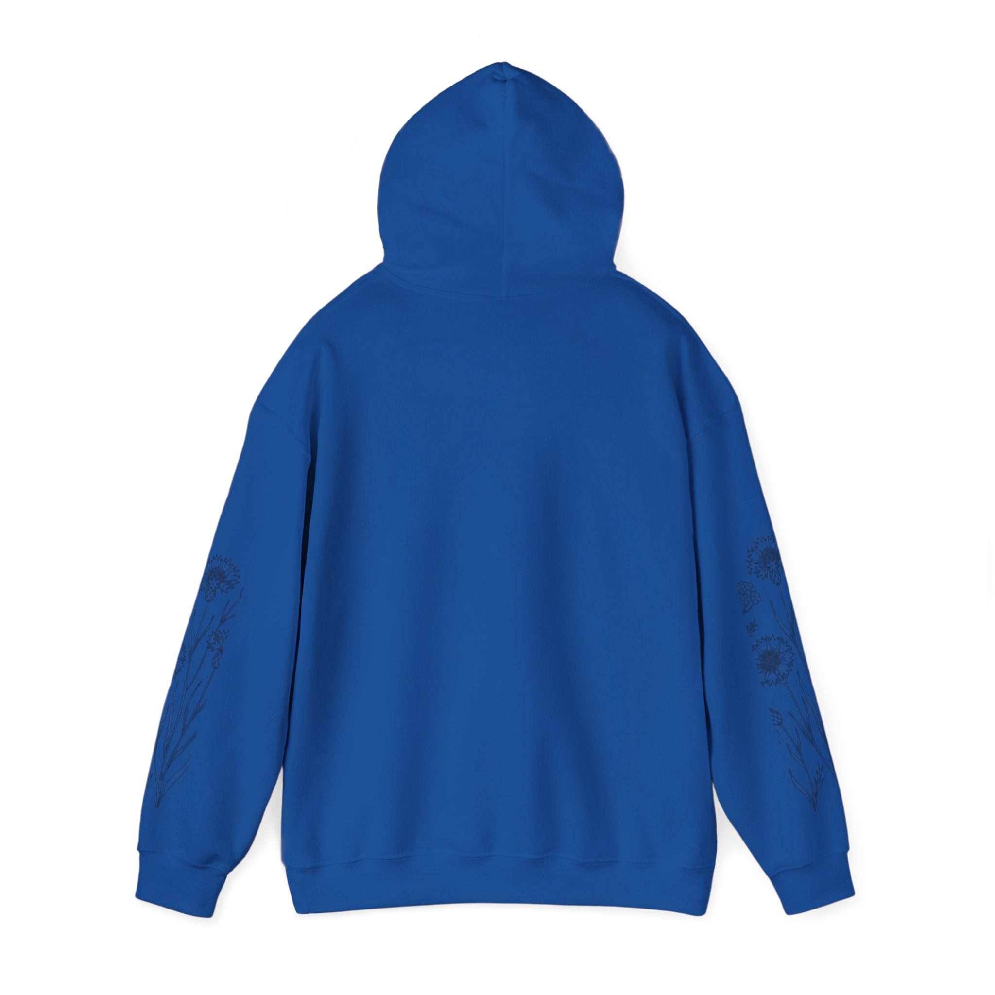 Grow In Grace Floral Hoodie — Inspirational Garden Graphic Sweatshirt