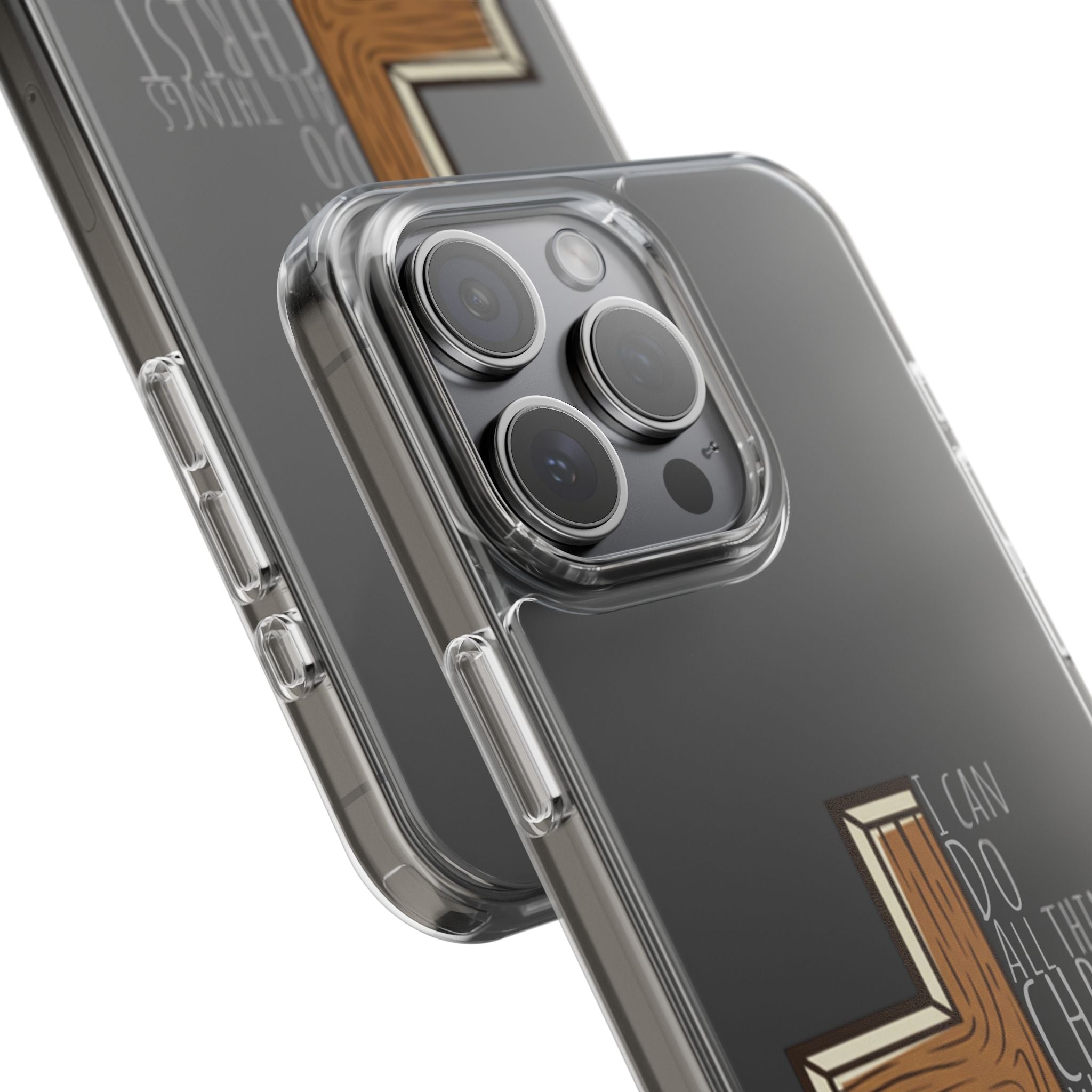 Clear Impact-Resistant Case - I Can Do All Things