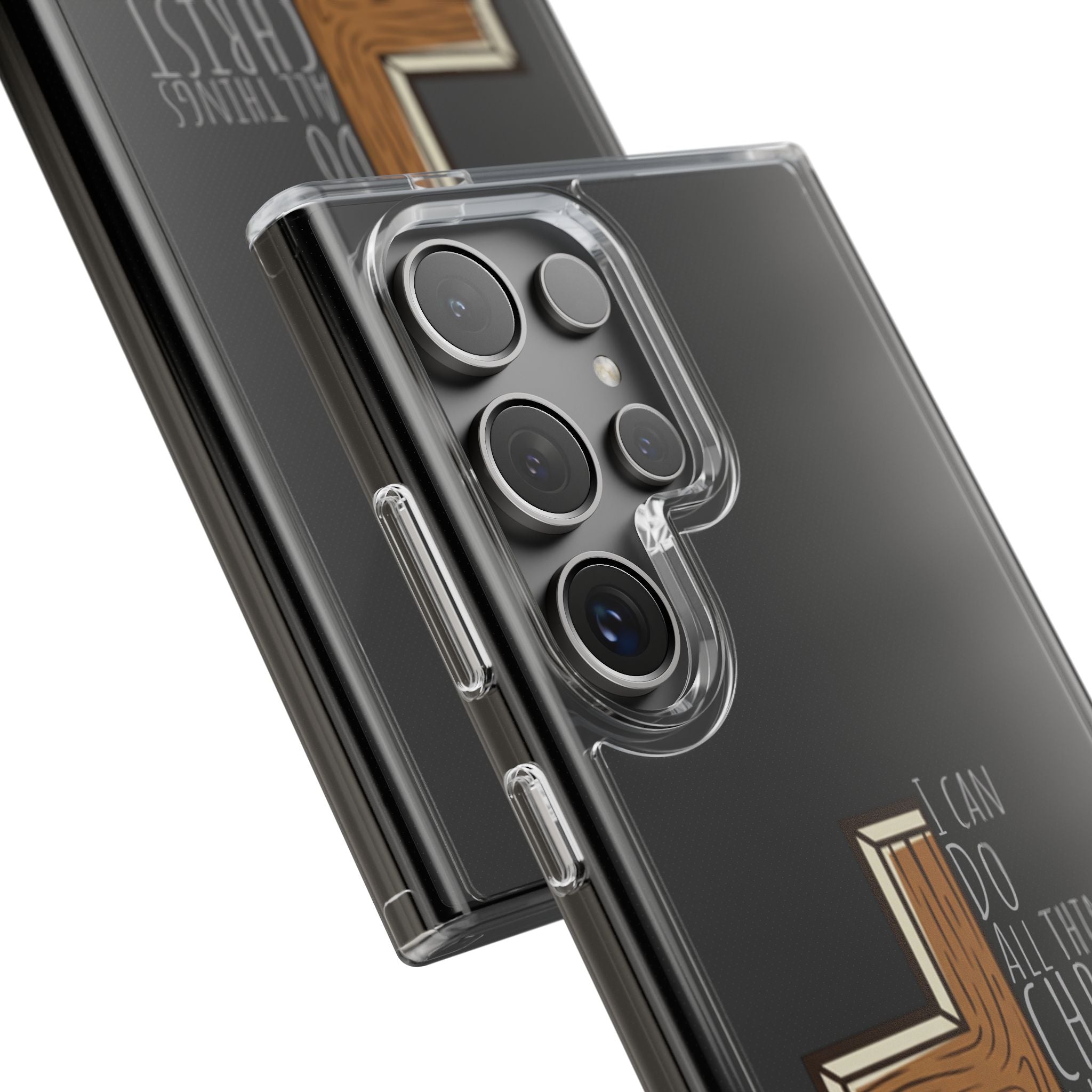 Clear Impact-Resistant Case - I Can Do All Things
