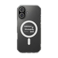 Mag Safe Clear Impact-Resistant Case - Fearfully & Wonderfully Made