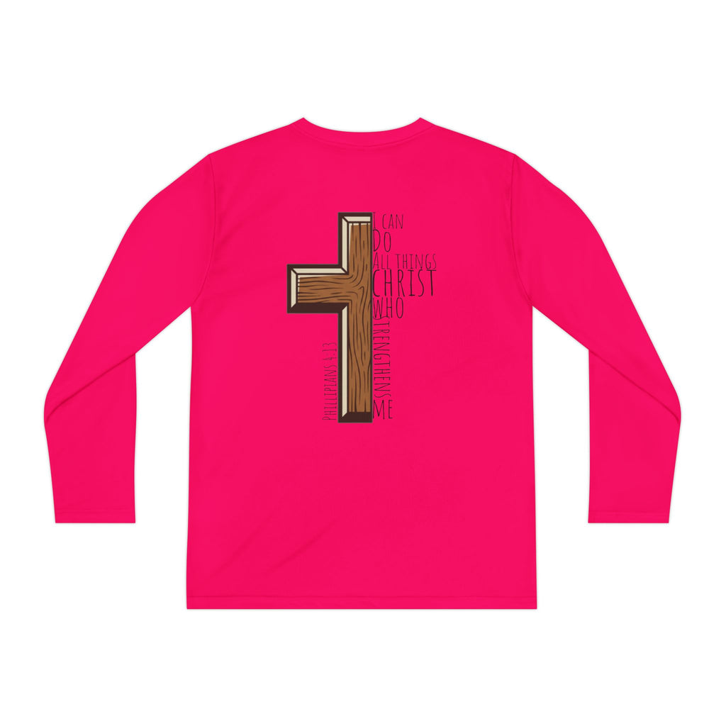 Youth Long Sleeve Competitor Tee - I Can Do All Things