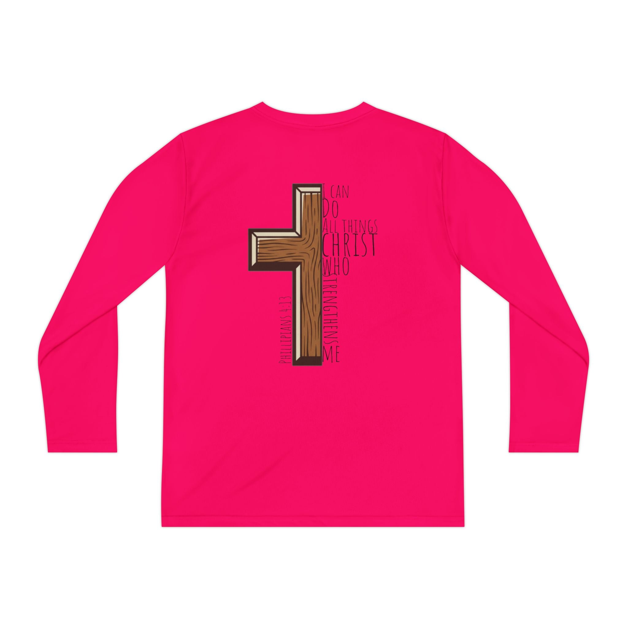 Youth Long Sleeve Competitor Tee - I Can Do All Things