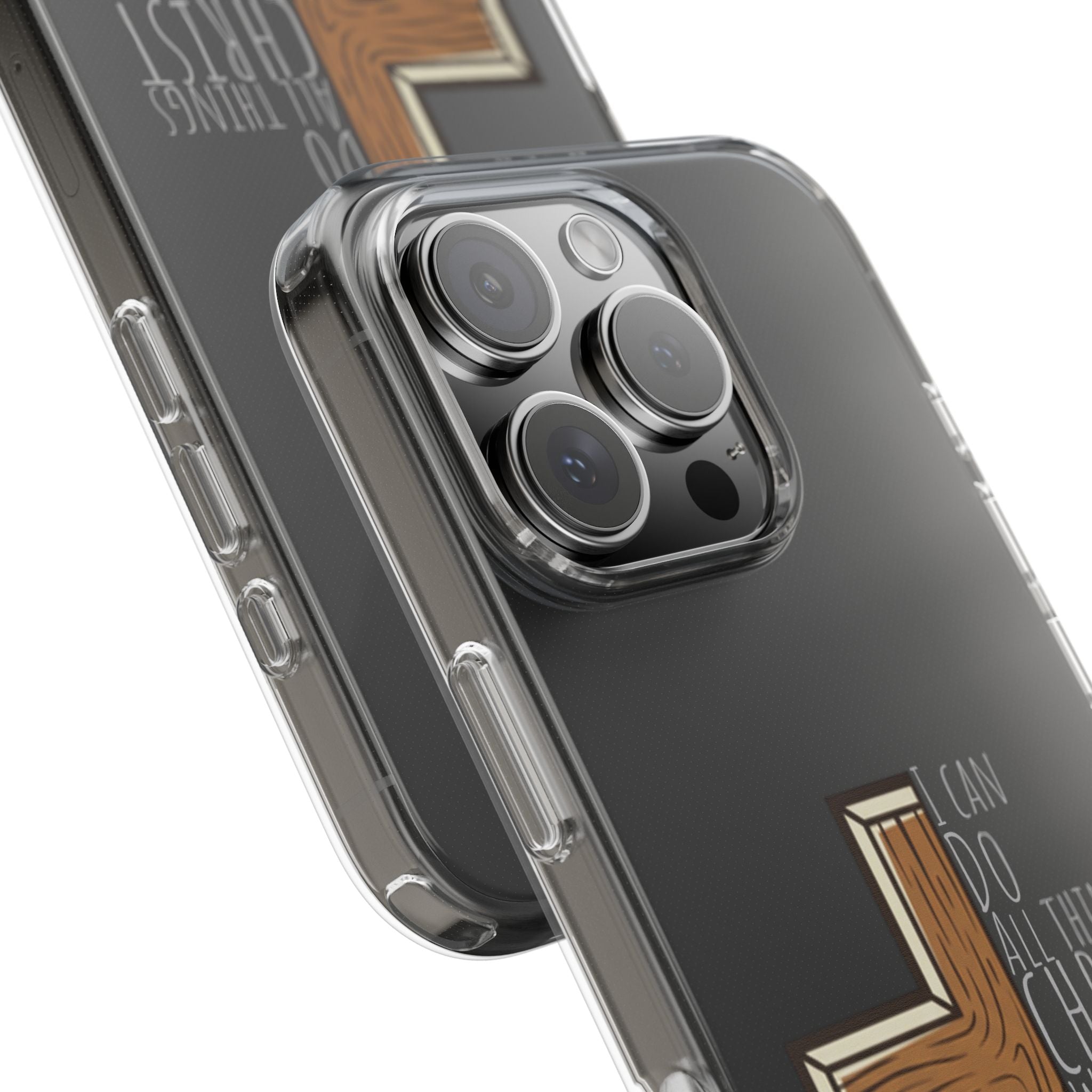 Clear Impact-Resistant Case - I Can Do All Things