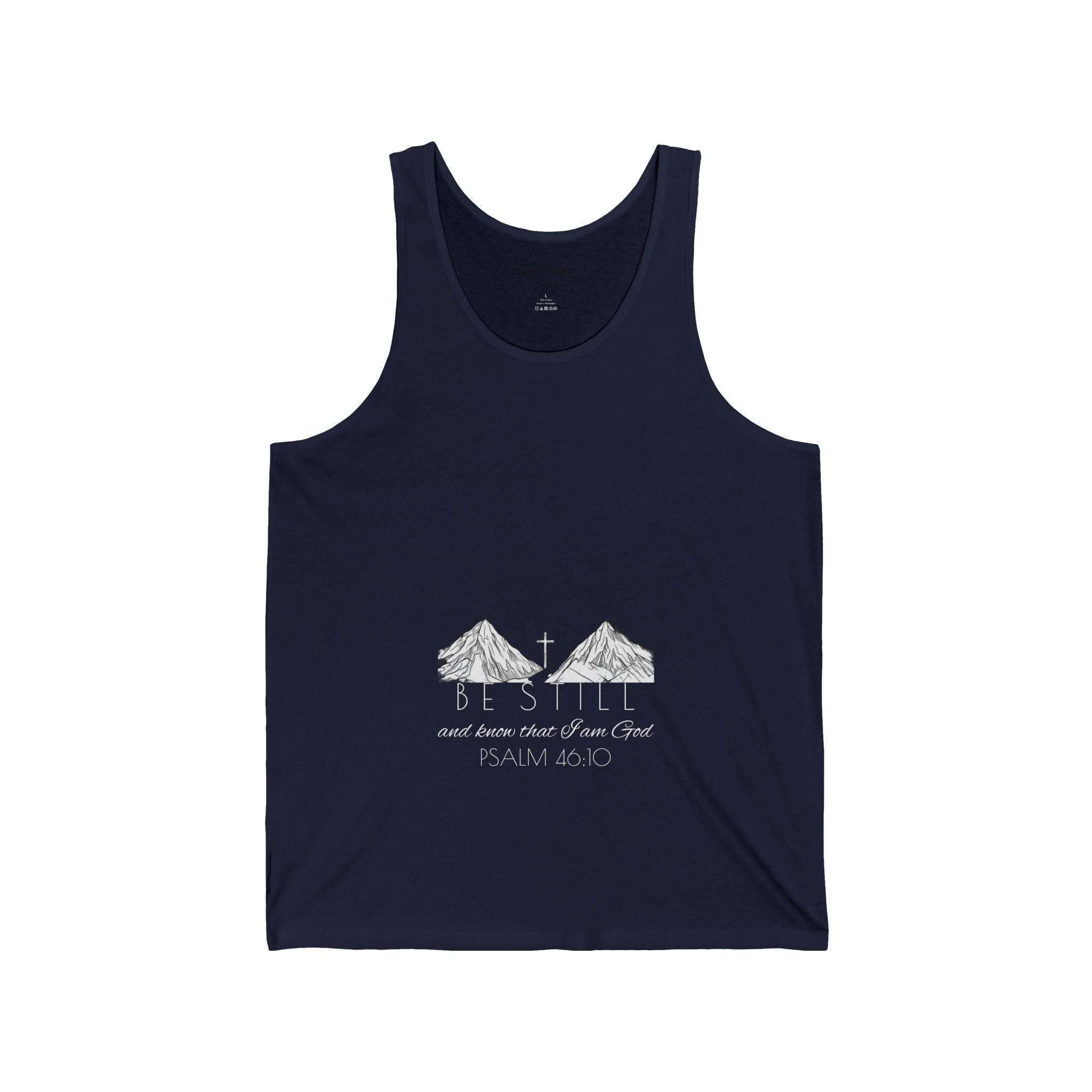 Jersey Tank - Be Still & Know