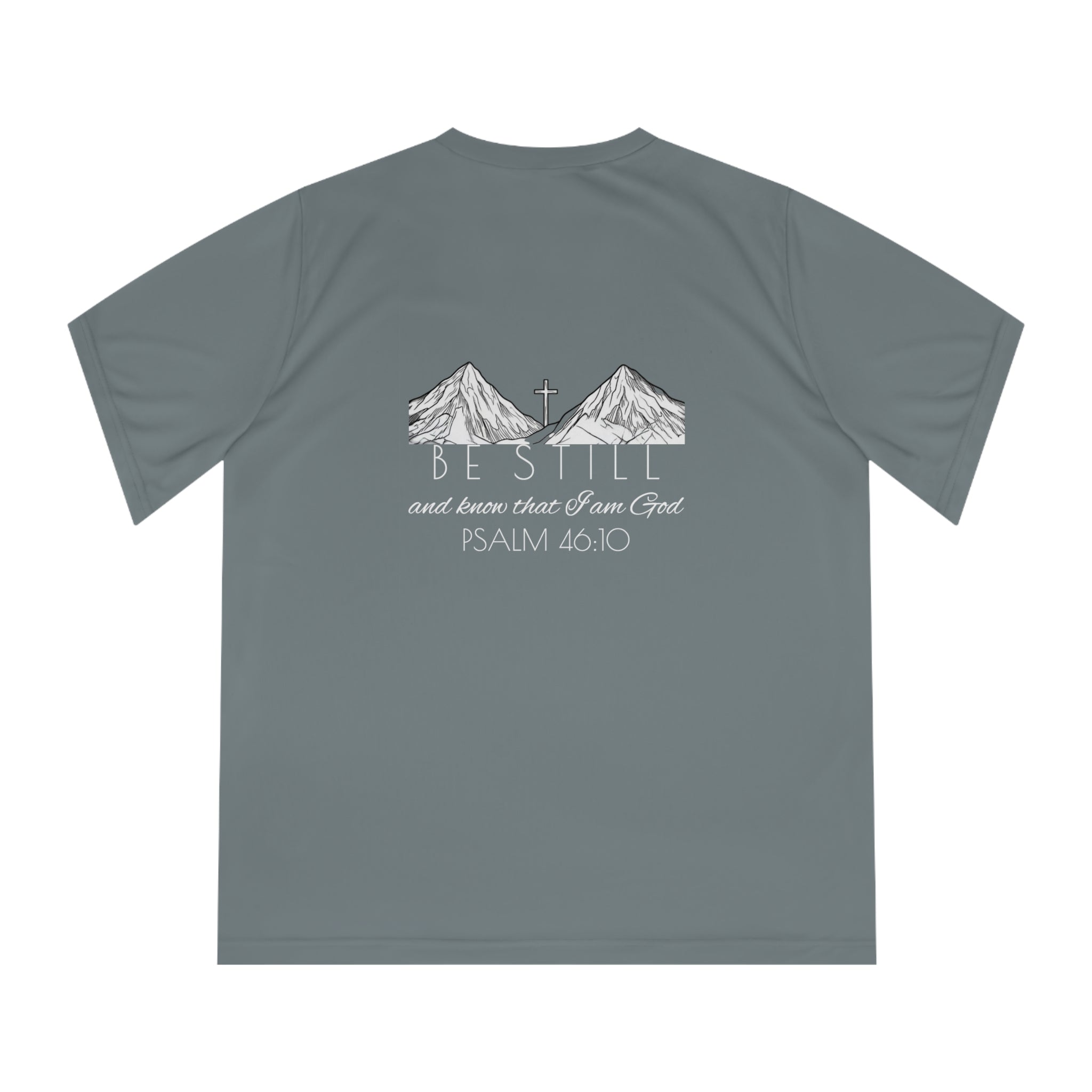 Women's Performance V-Neck T-Shirt - Be Still & Know