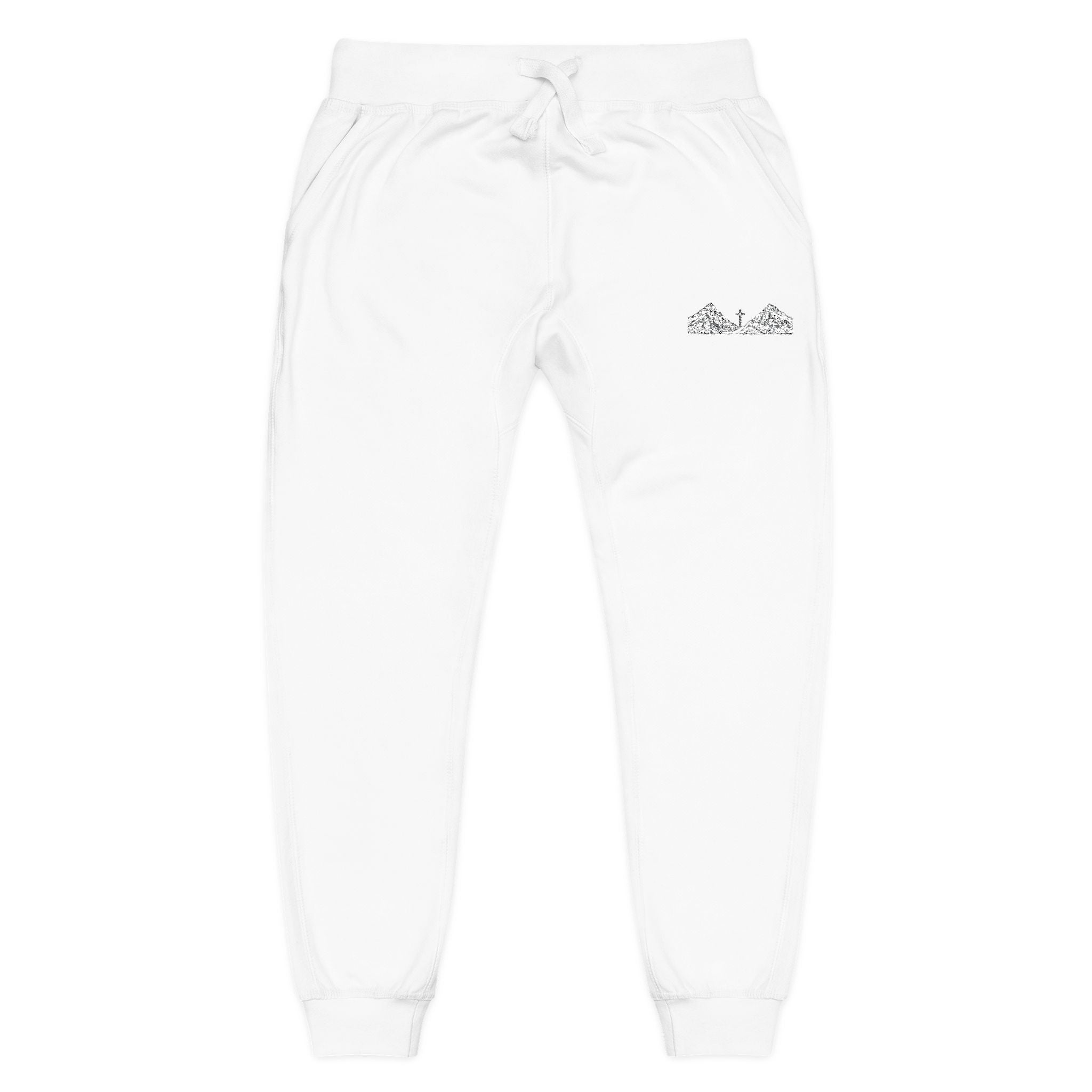 Fleece Sweatpants (Embroidery) - Be Still