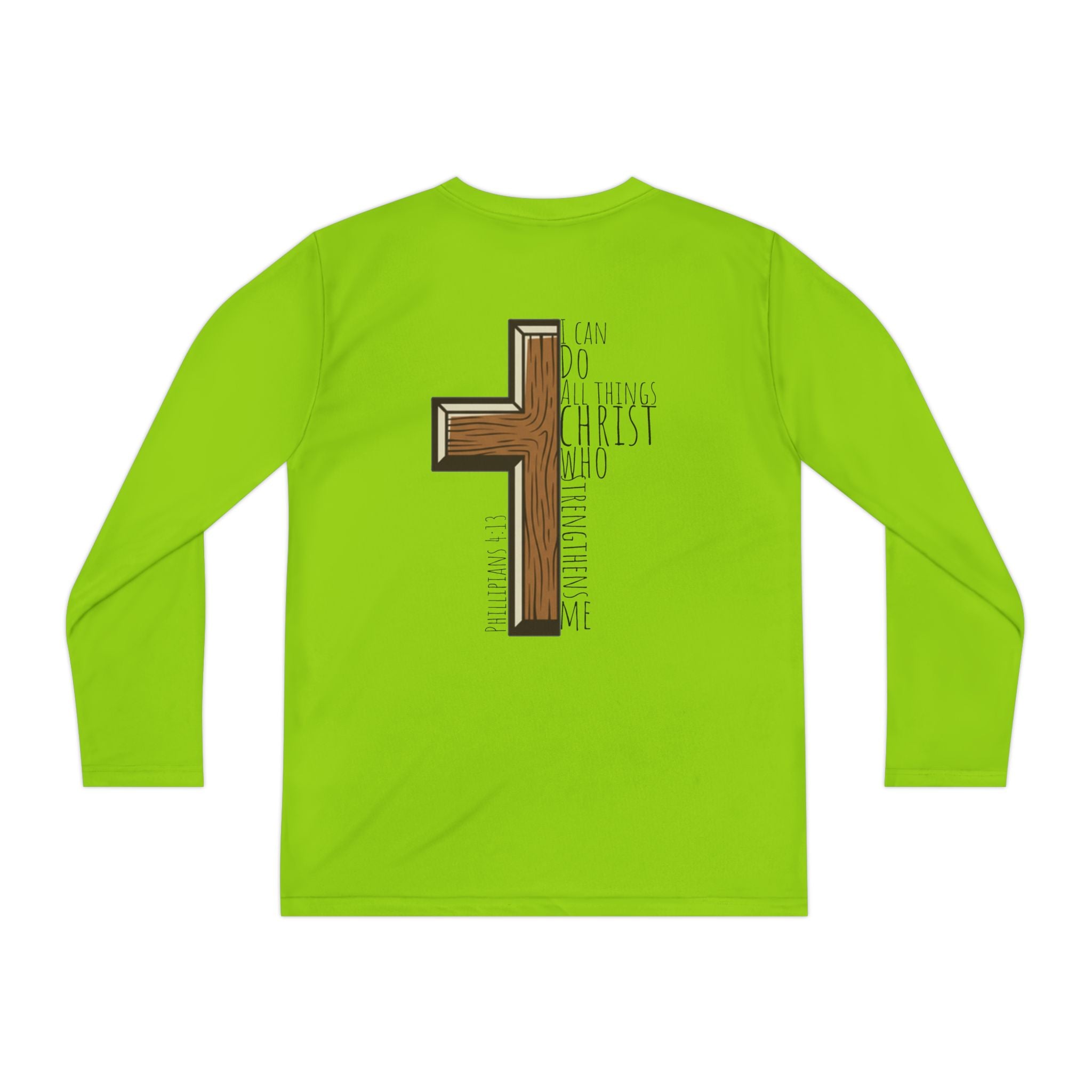 Youth Long Sleeve Competitor Tee - I Can Do All Things