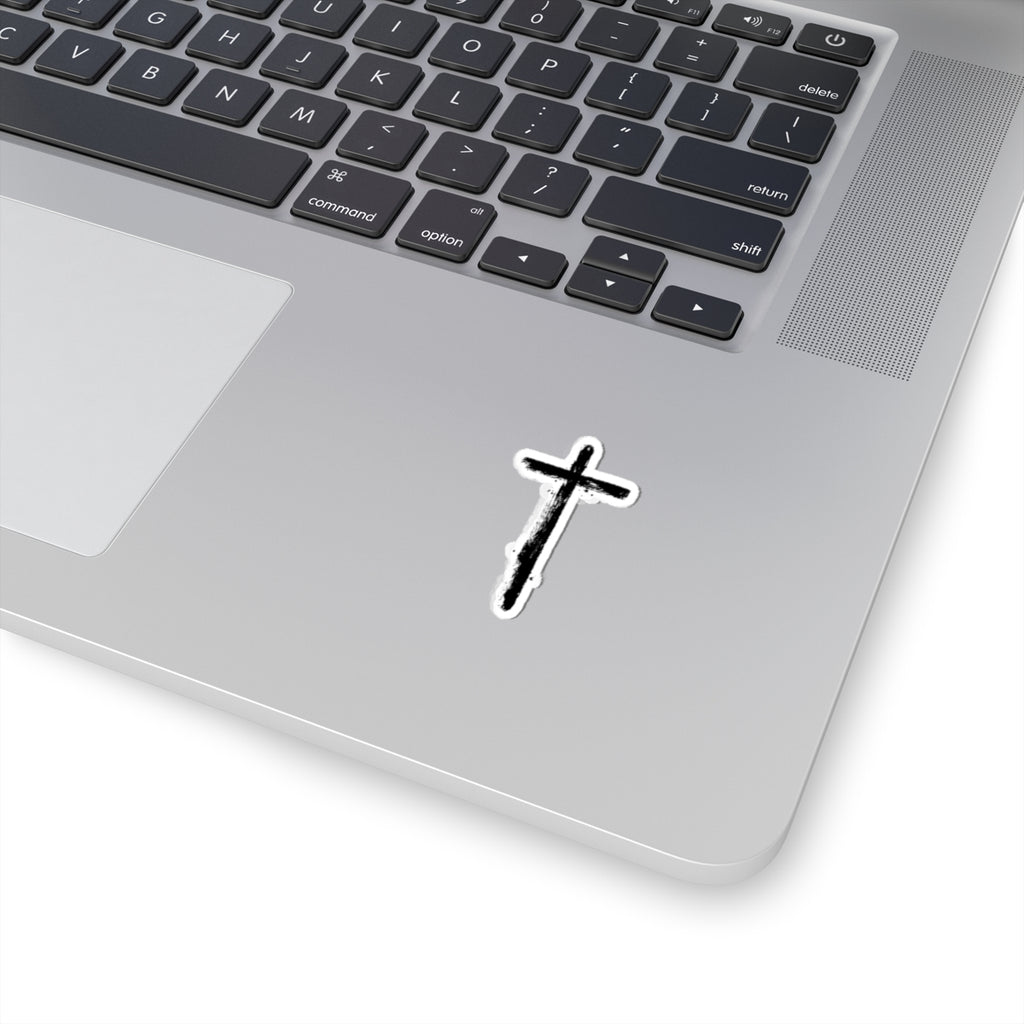 Kiss-Cut Sticker - Cross