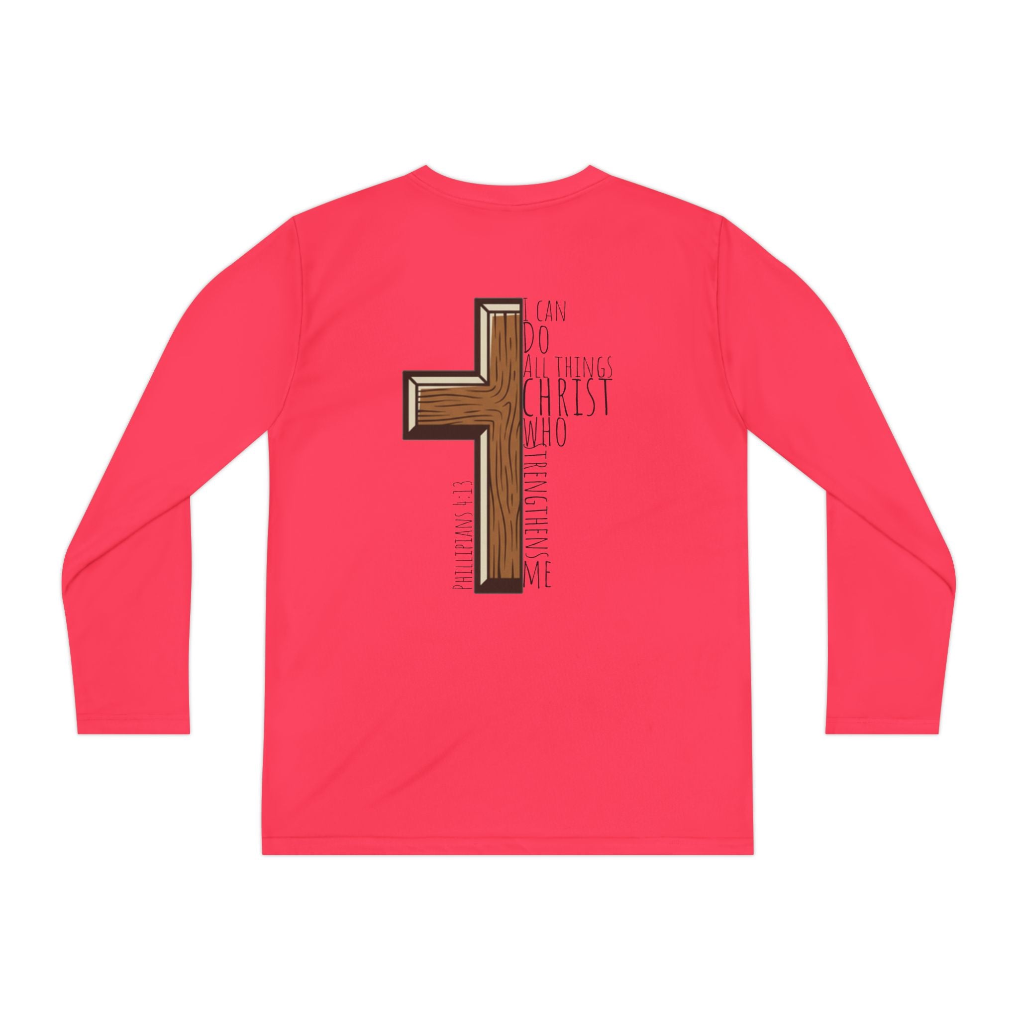 Youth Long Sleeve Competitor Tee - I Can Do All Things
