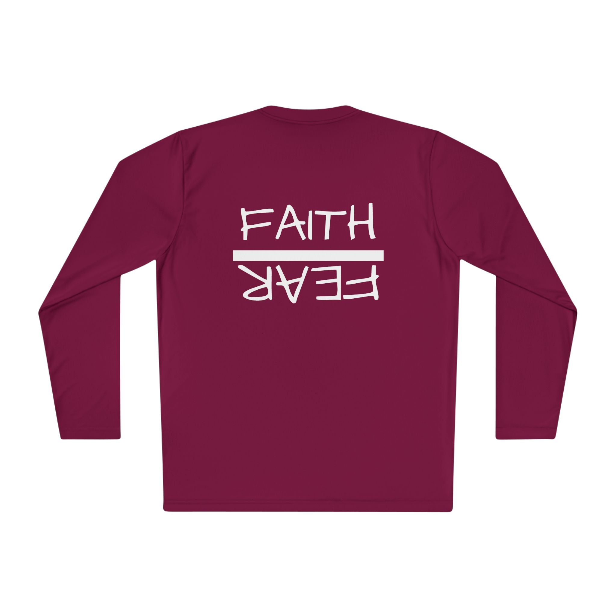 Lightweight Long Sleeve Tee - Faith Over Fear