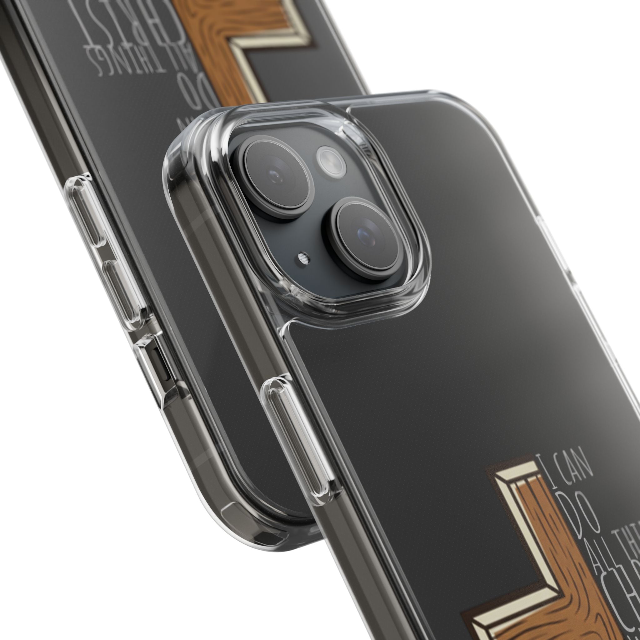 Clear Impact-Resistant Case - I Can Do All Things