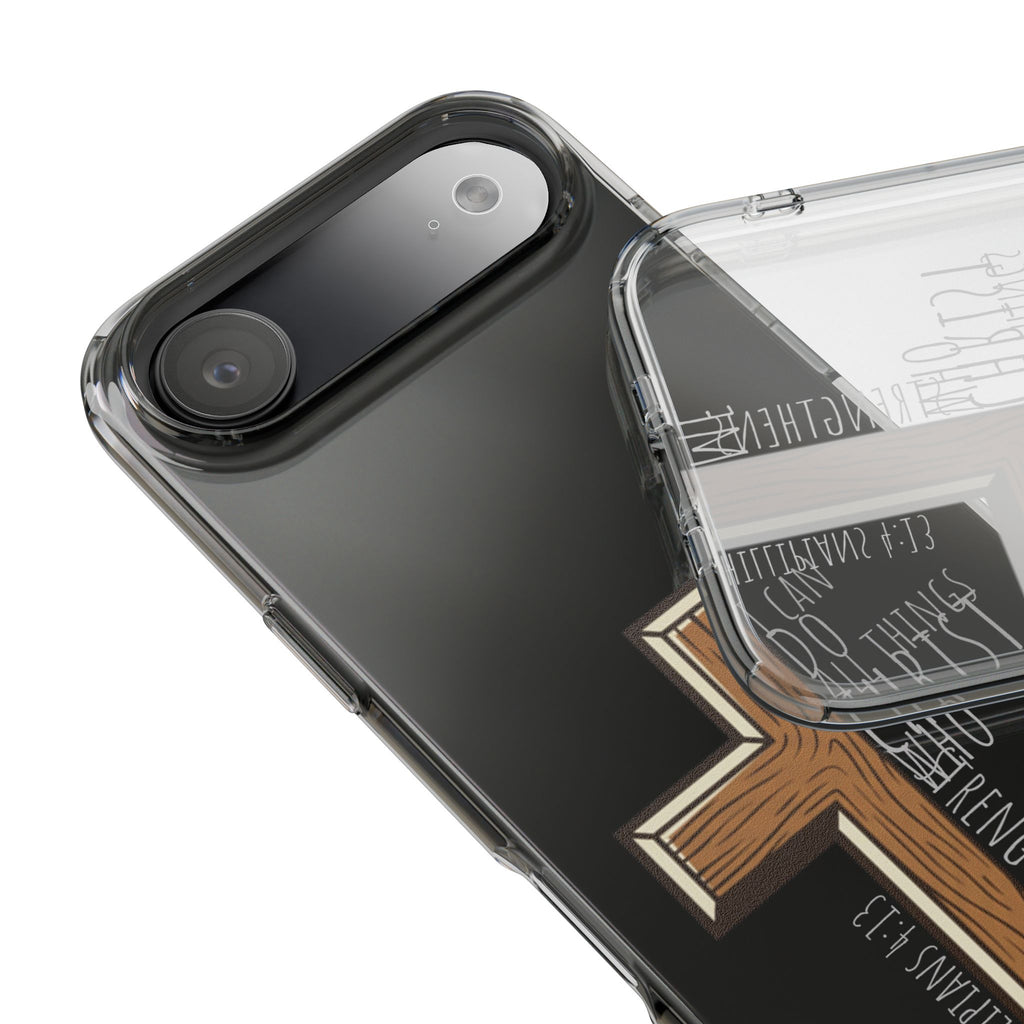 Clear Impact-Resistant Case - I Can Do All Things
