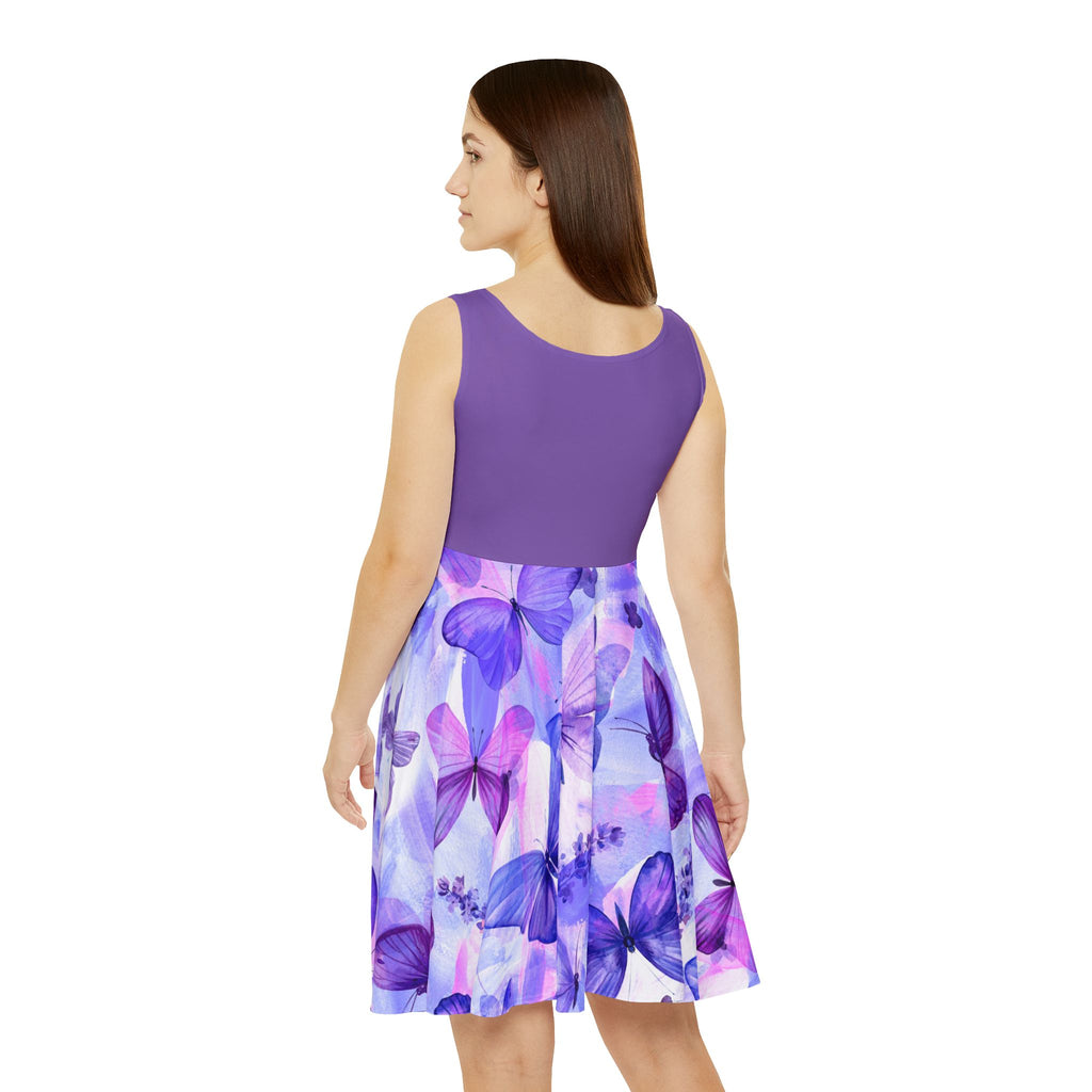 Women's Skater Dress - Butterflies