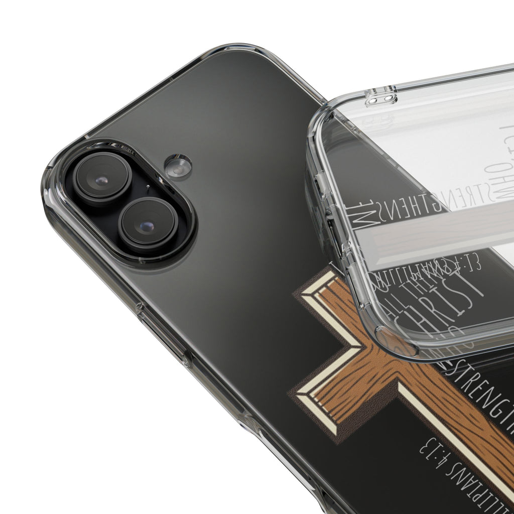 Clear Impact-Resistant Case - I Can Do All Things
