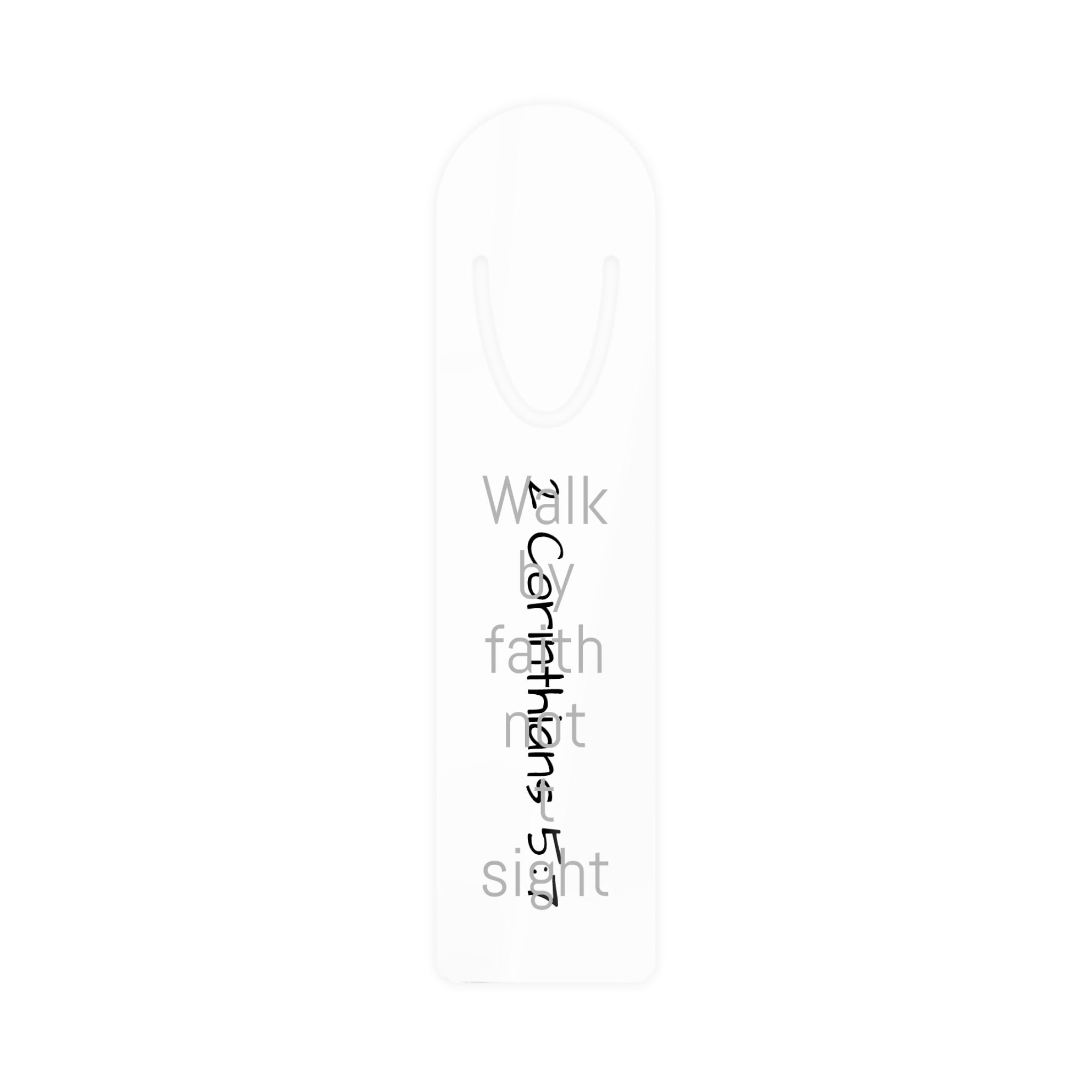 Bookmark - Walk by Faith