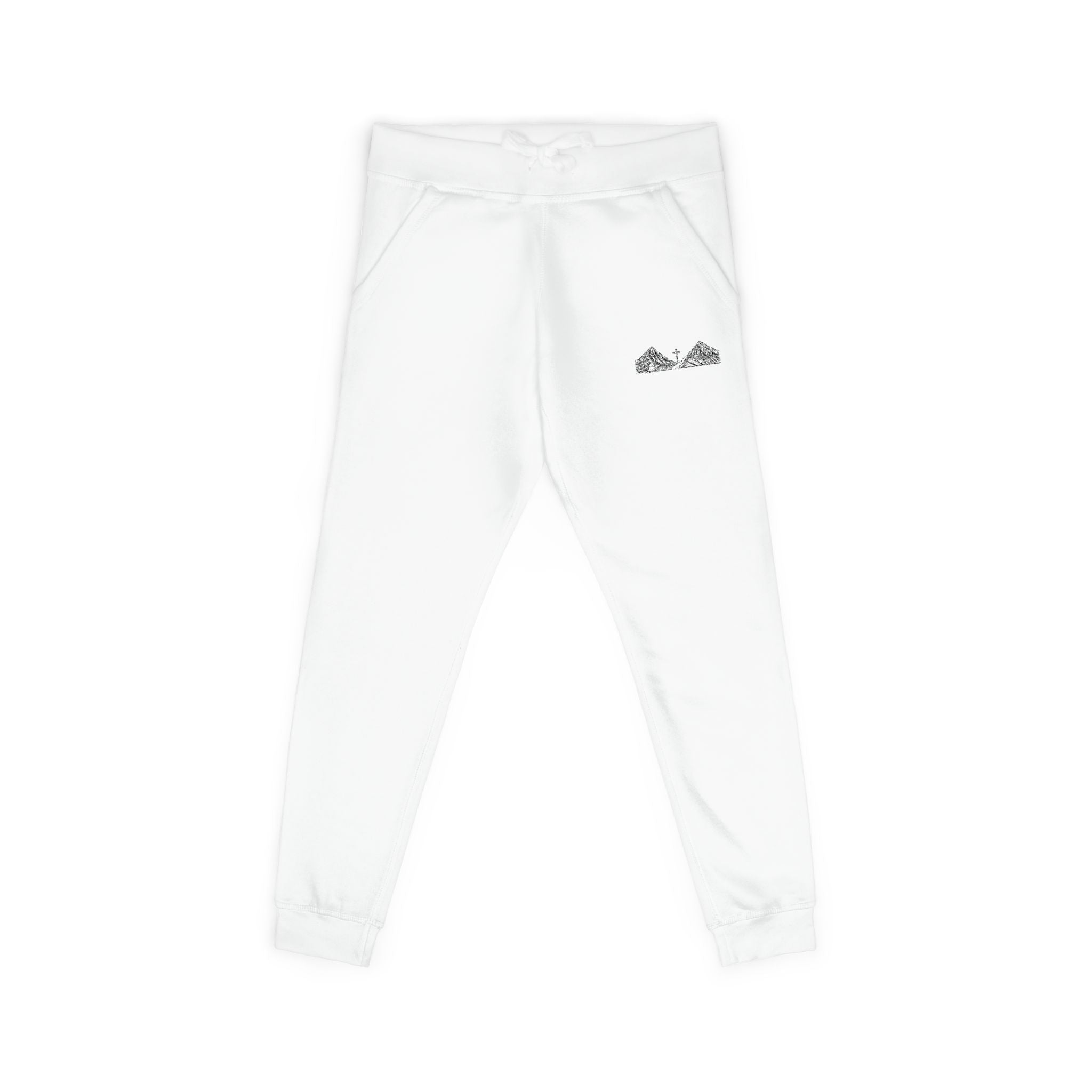 Fleece Sweatpants (Embroidery) - Be Still