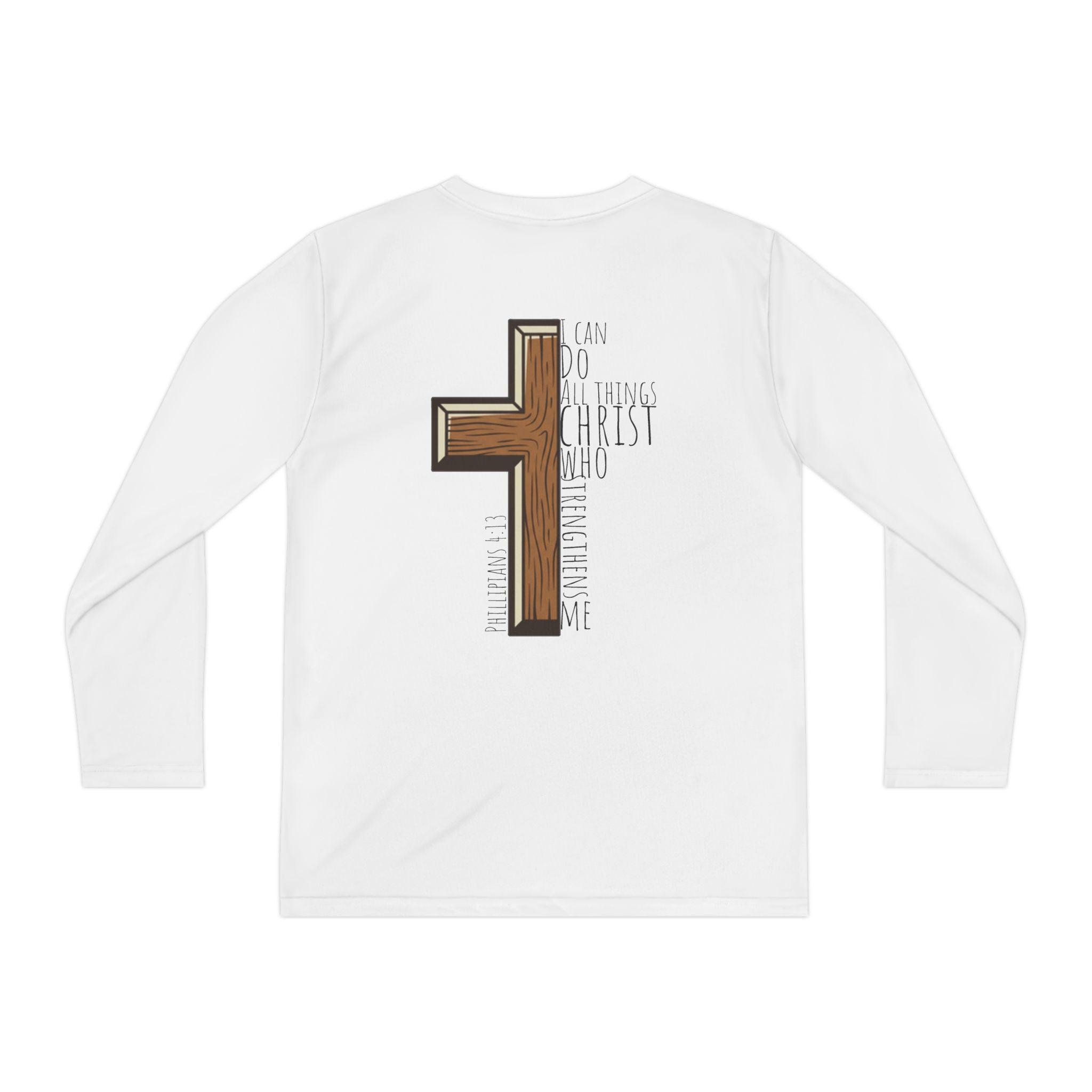 Youth Long Sleeve Competitor Tee - I Can Do All Things