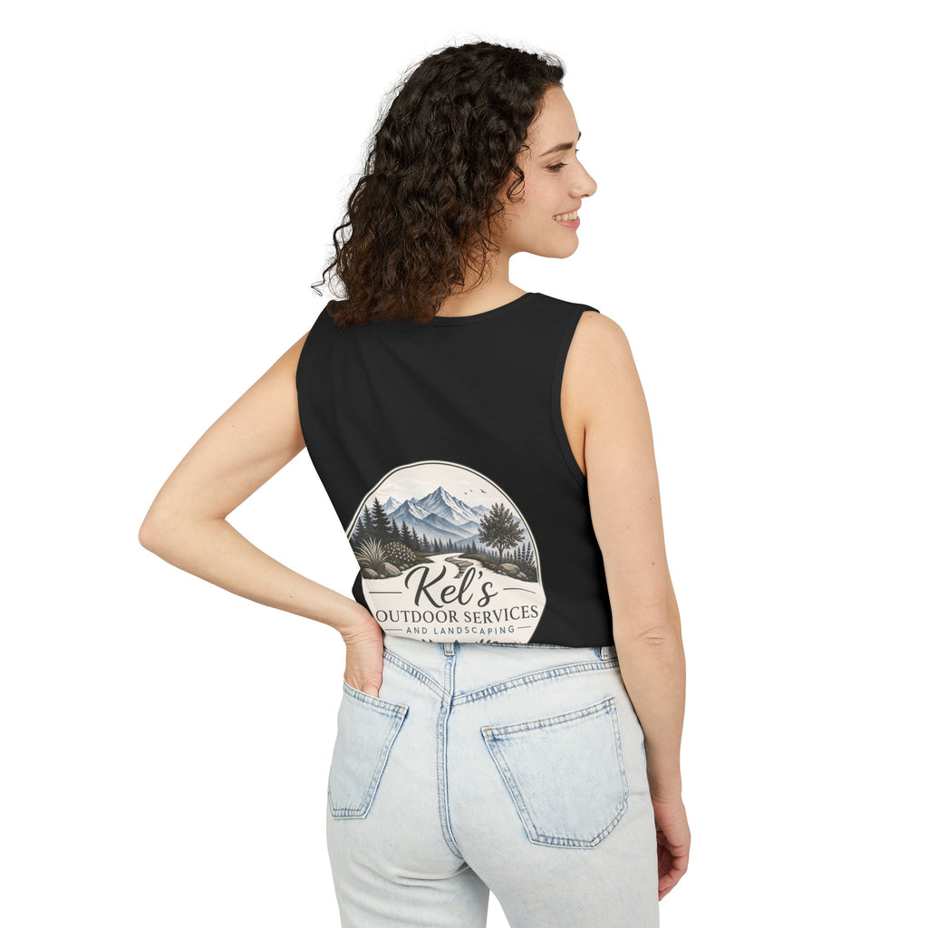 Garment-Dyed Tank Top - Kel’s Outdoor Services & Landscaping