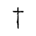 Kiss-Cut Sticker - Cross