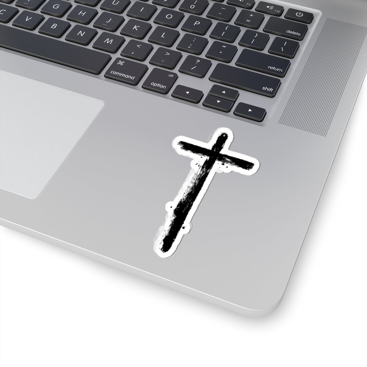 Kiss-Cut Sticker - Cross