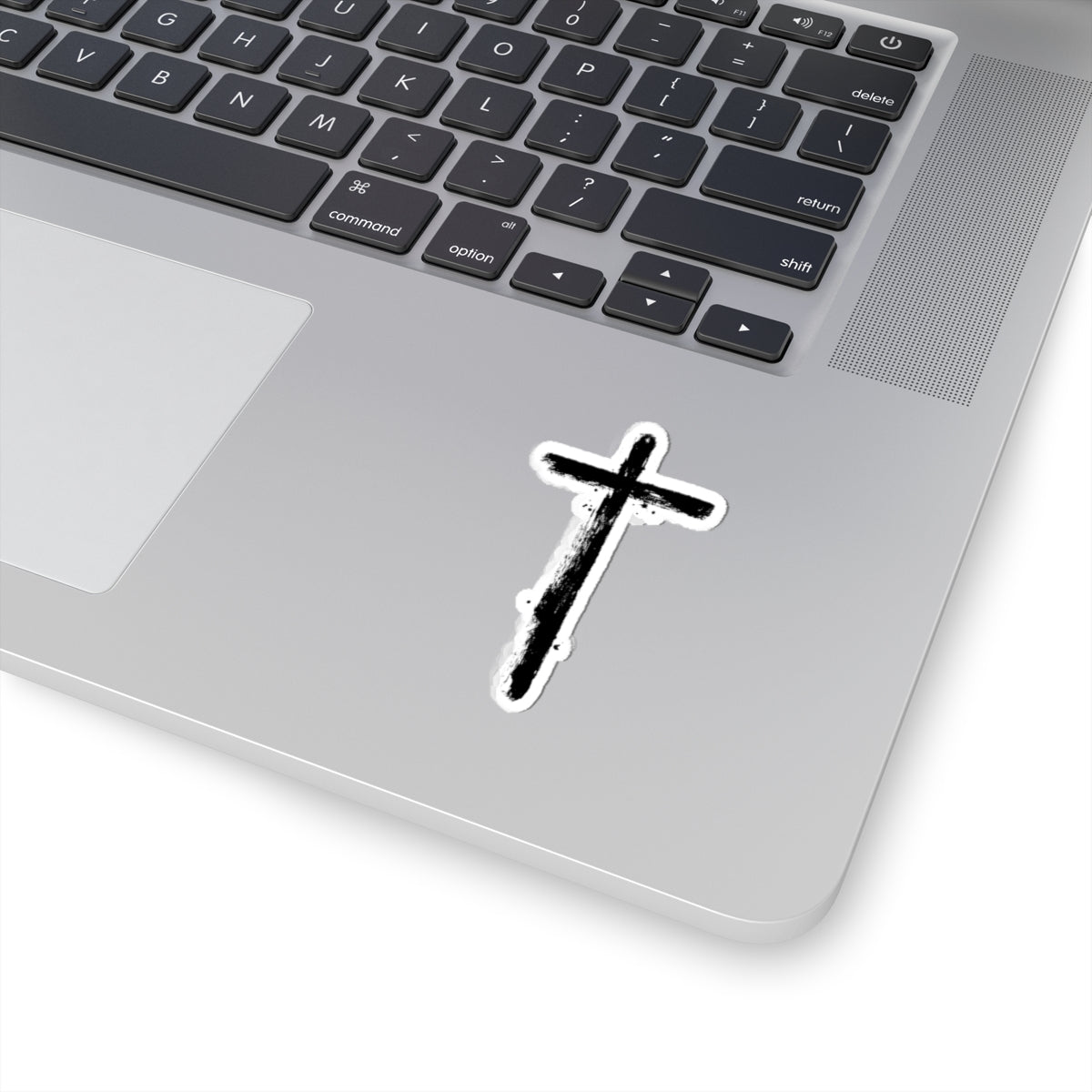 Kiss-Cut Sticker - Cross
