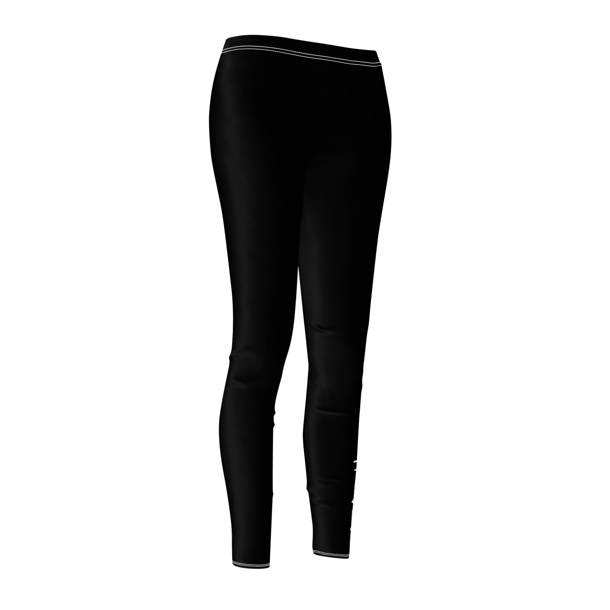 Women's Cut & Sew Casual Leggings - Faith Over Fear
