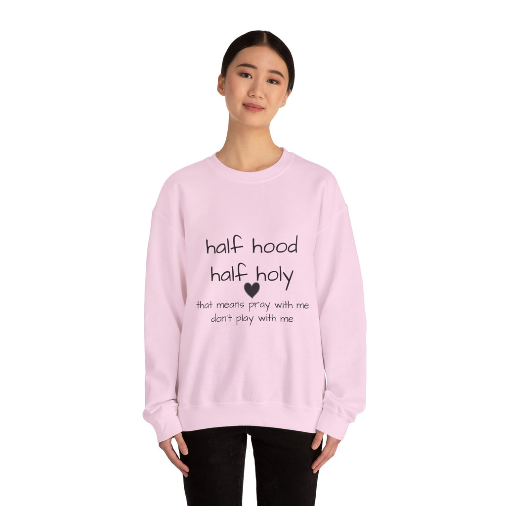 Heavy Blend™ Crewneck Sweatshirt - Half & Half