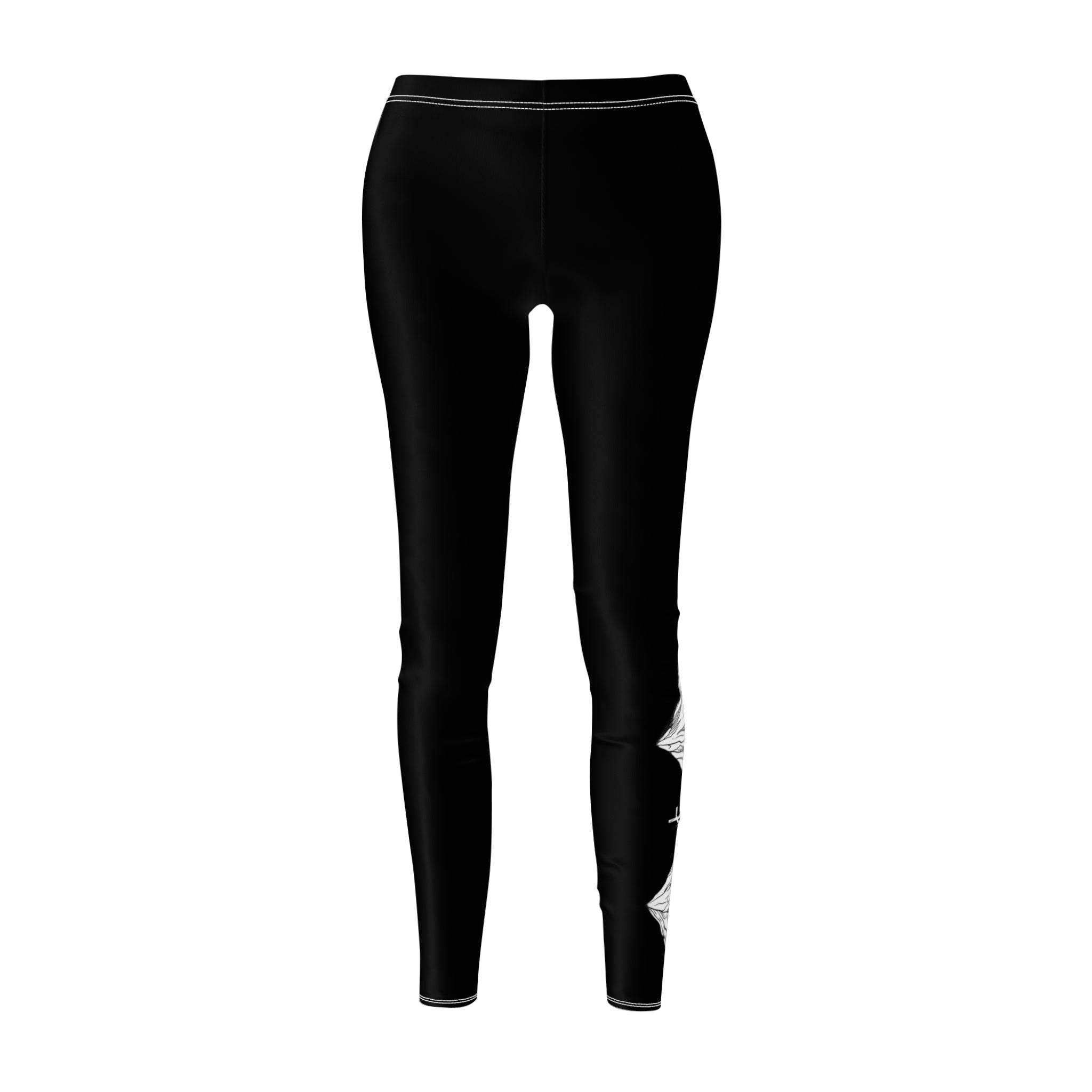 Women's Cut & Sew Casual Leggings - Be Still & Know
