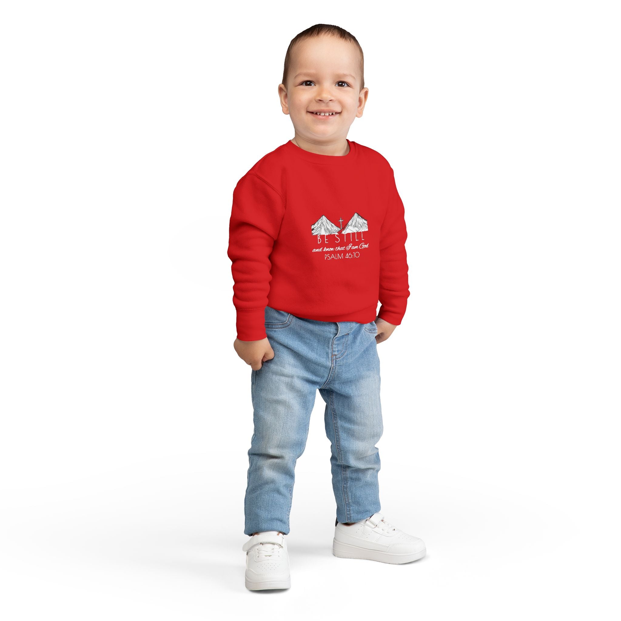 Toddler Sweatshirt - Be Still & Know