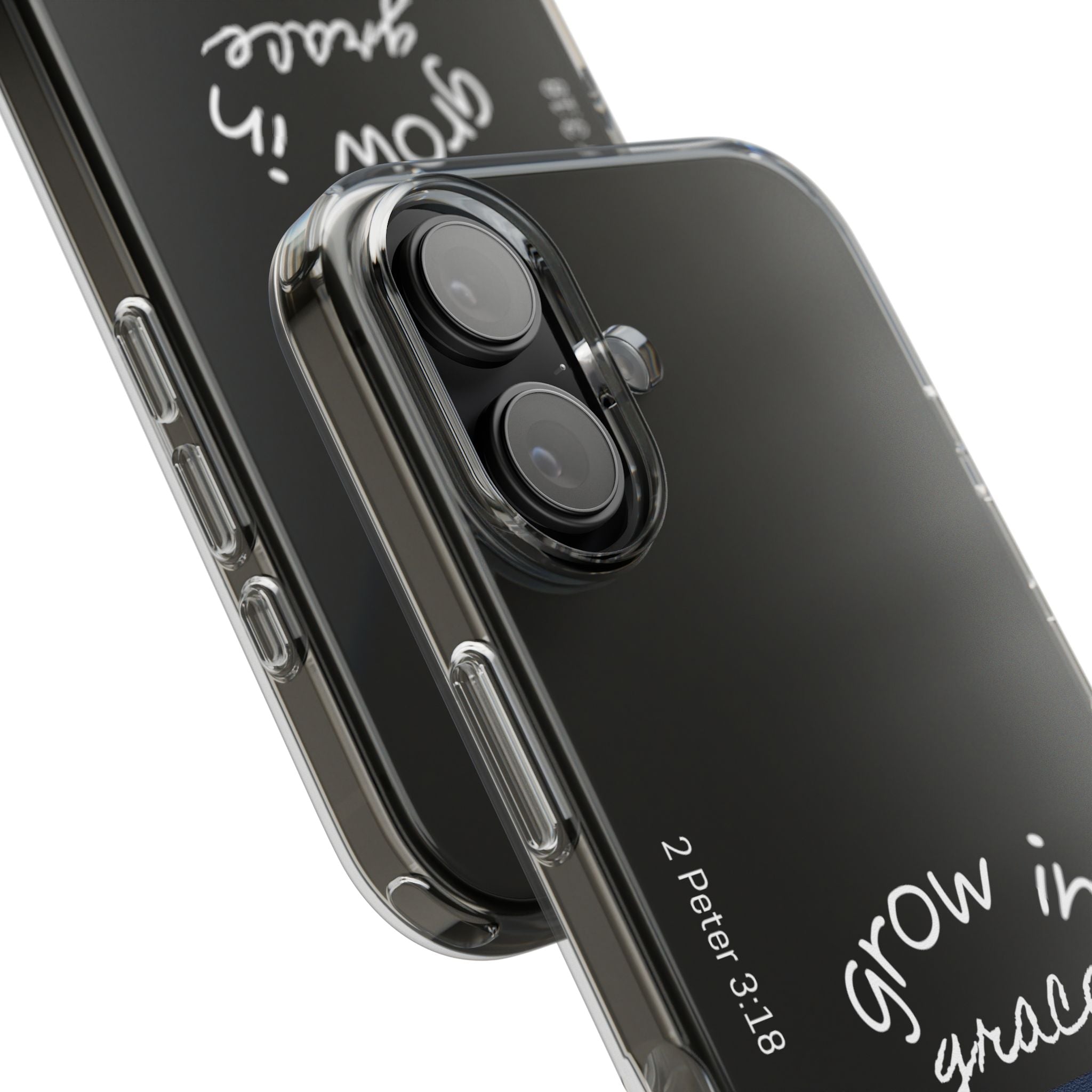 Clear Impact-Resistant Case - Grow in Grace