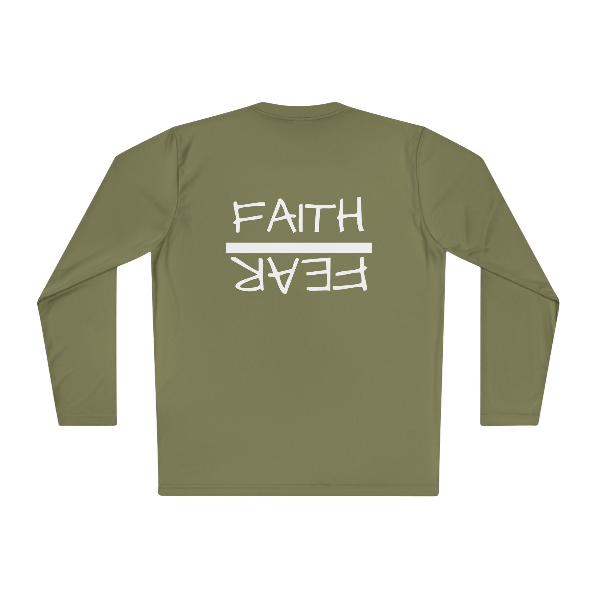 Lightweight Long Sleeve Tee - Faith Over Fear