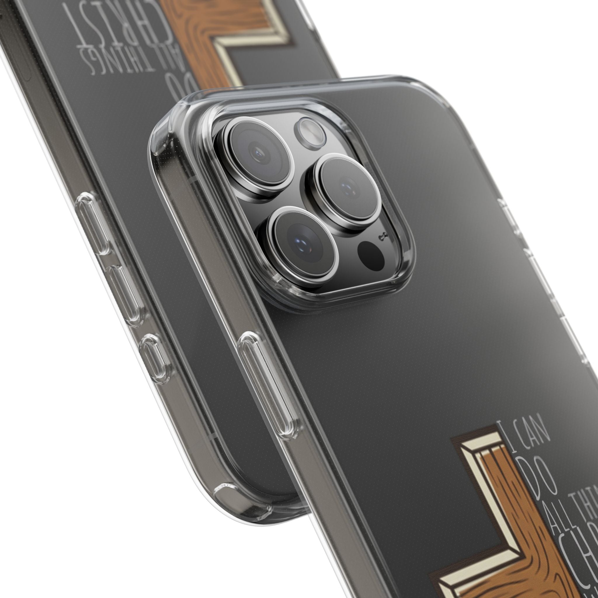 Clear Impact-Resistant Case - I Can Do All Things