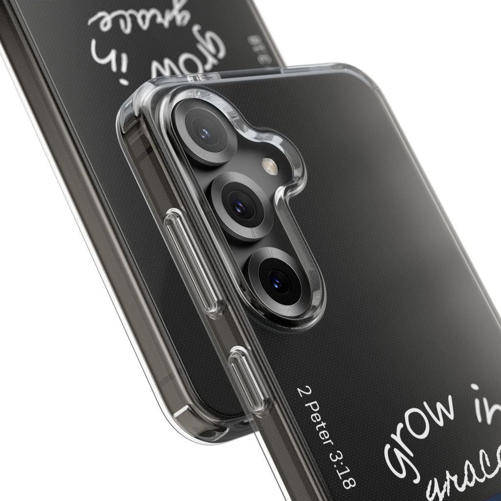 Clear Impact-Resistant Case - Grow in Grace