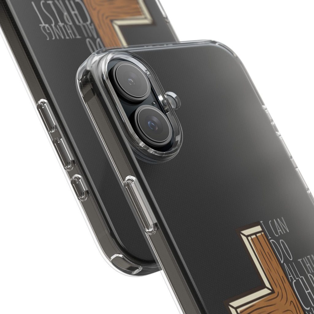 Clear Impact-Resistant Case - I Can Do All Things