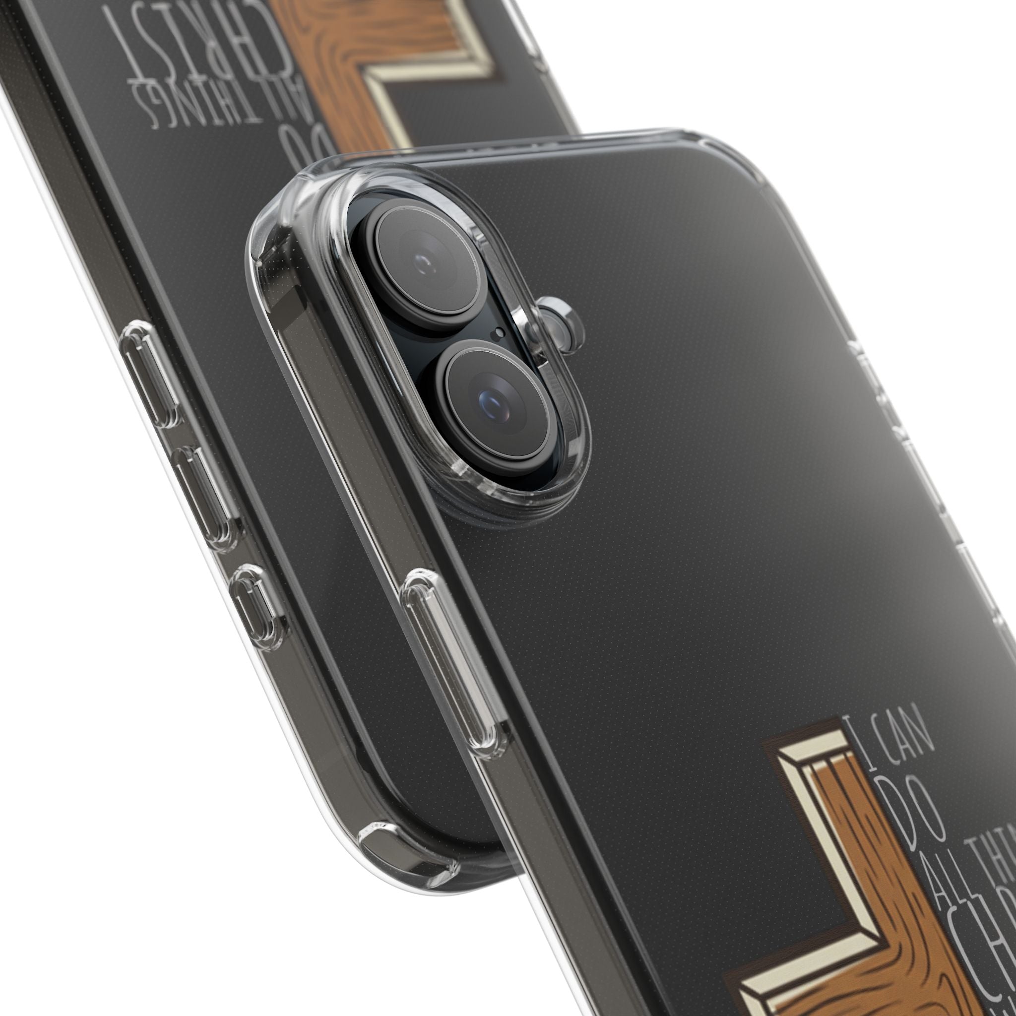 Clear Impact-Resistant Case - I Can Do All Things