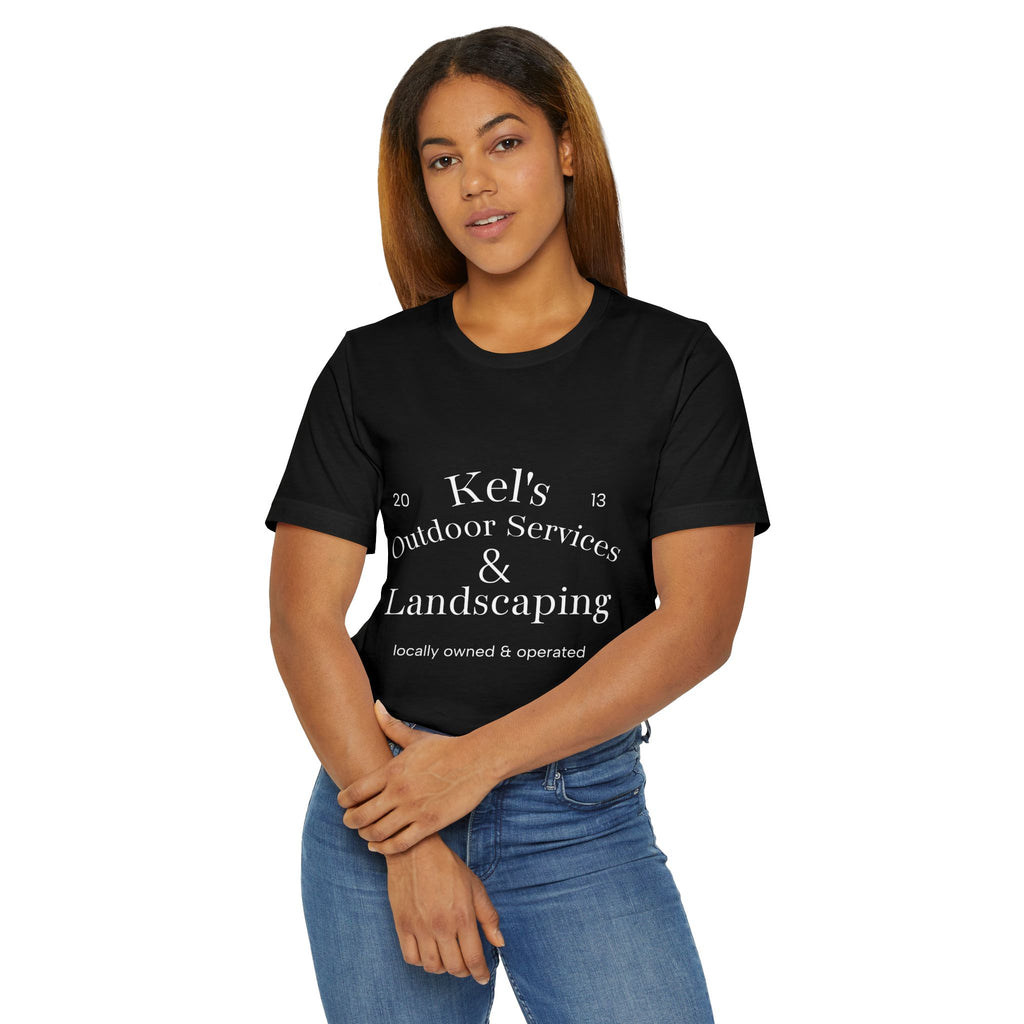 Unisex T-Shirt - Kel’s Outdoor Services and Landscaping (black)