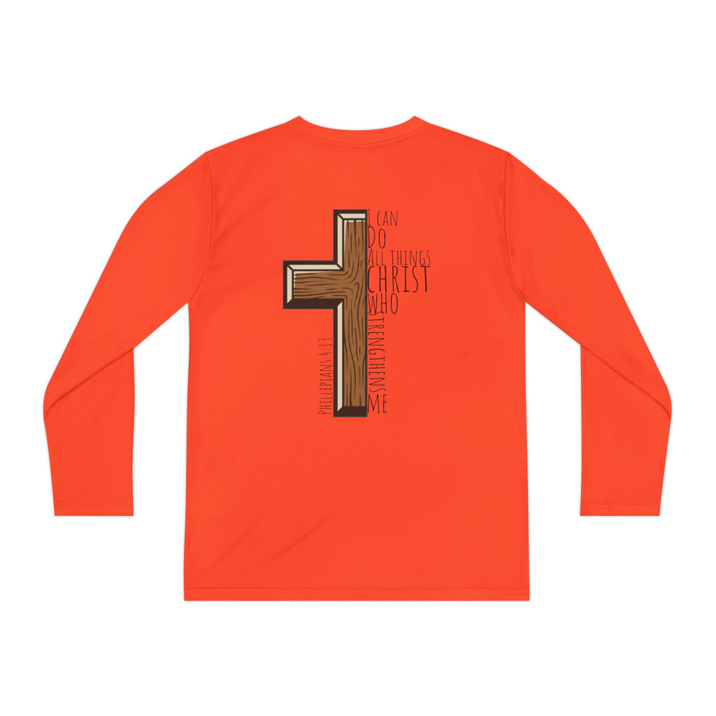 Youth Long Sleeve Competitor Tee - I Can Do All Things