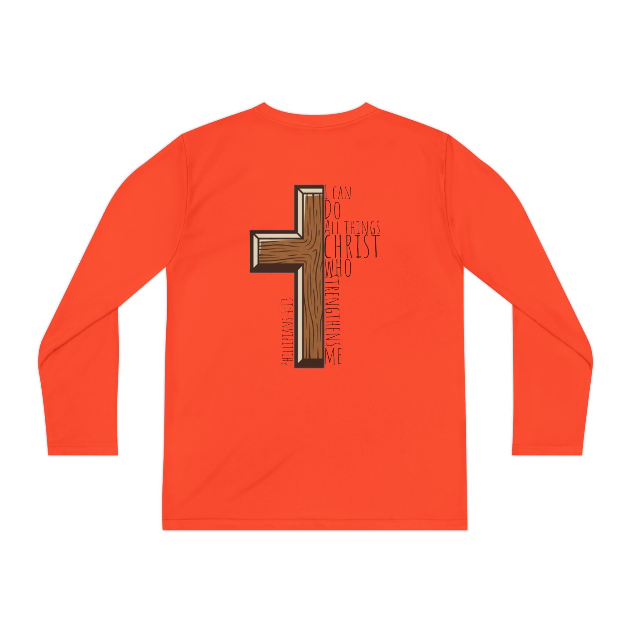Youth Long Sleeve Competitor Tee - I Can Do All Things