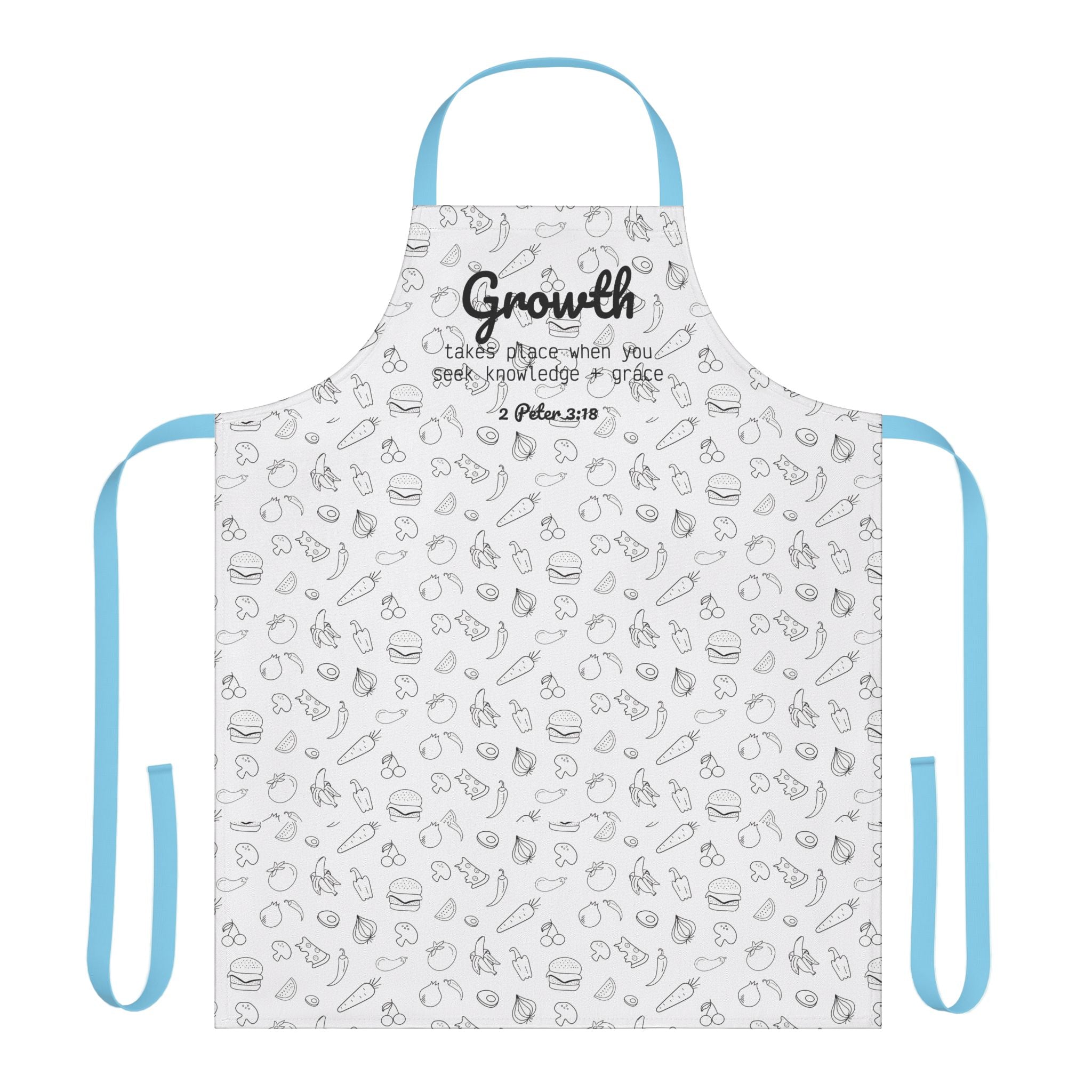 Apron, 5-Color Straps (AOP)