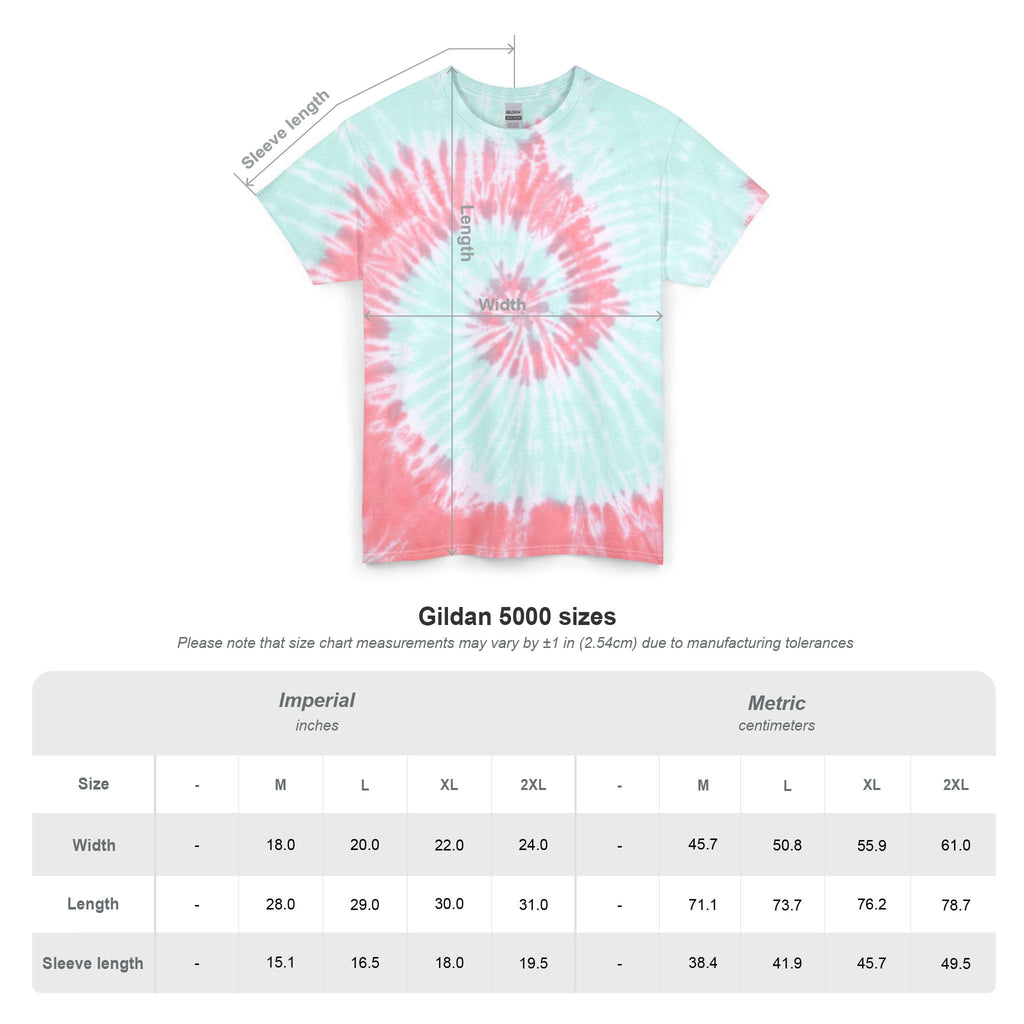 Tie Dye Cotton Tee - Isaiah 40:31